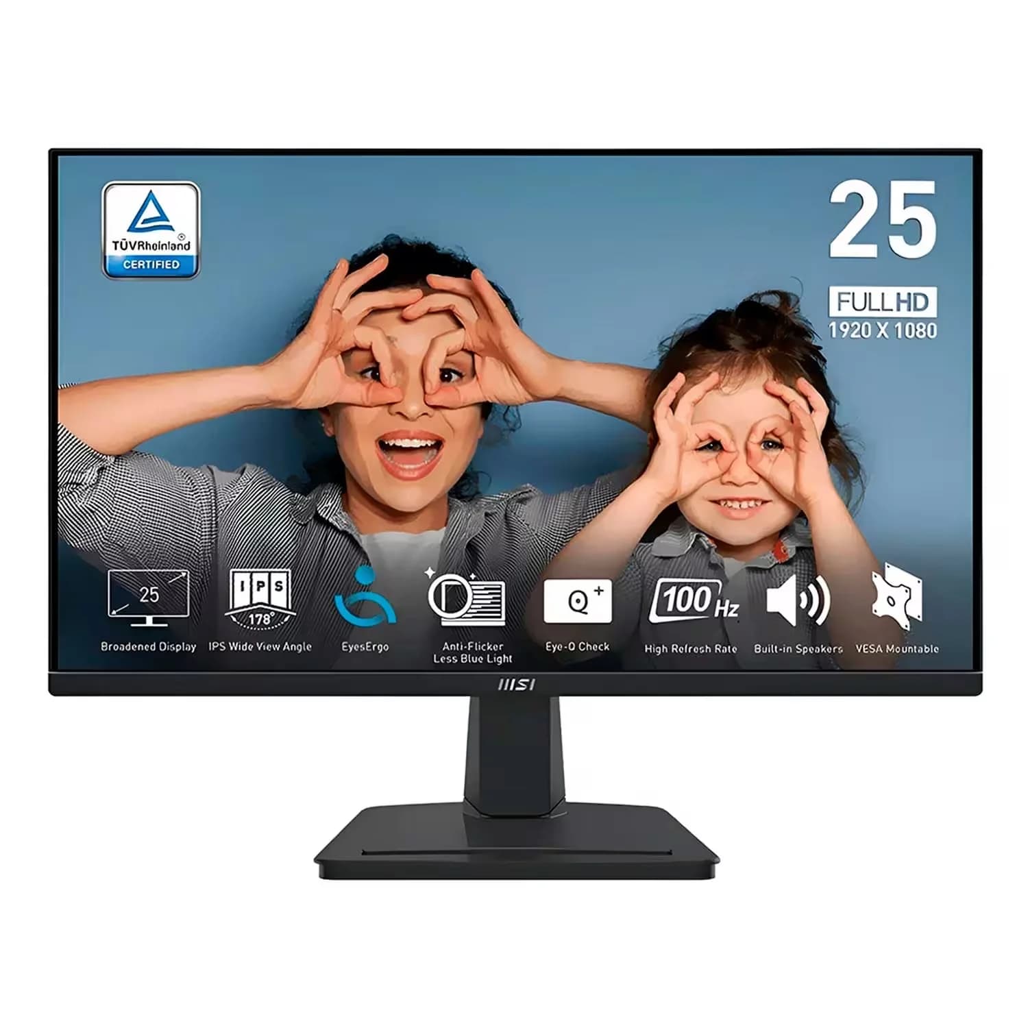Acessório · MSI Monitor MSI Pro MP251 25" Full HD 100Hz HDMI VGA - Preto