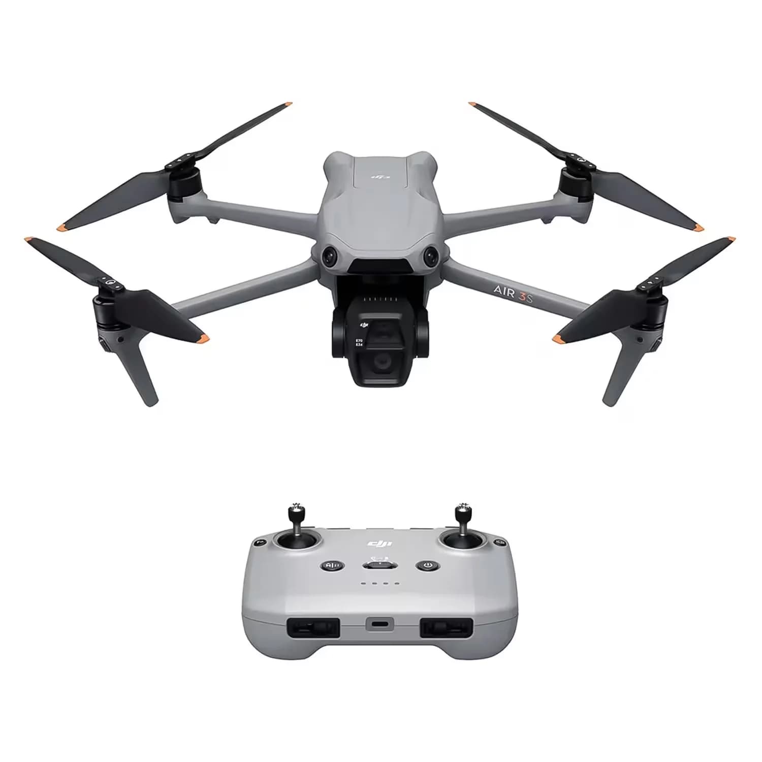 Drone DJI Air 3S RC-N3 - (1 Bateria) (Sem Tela)