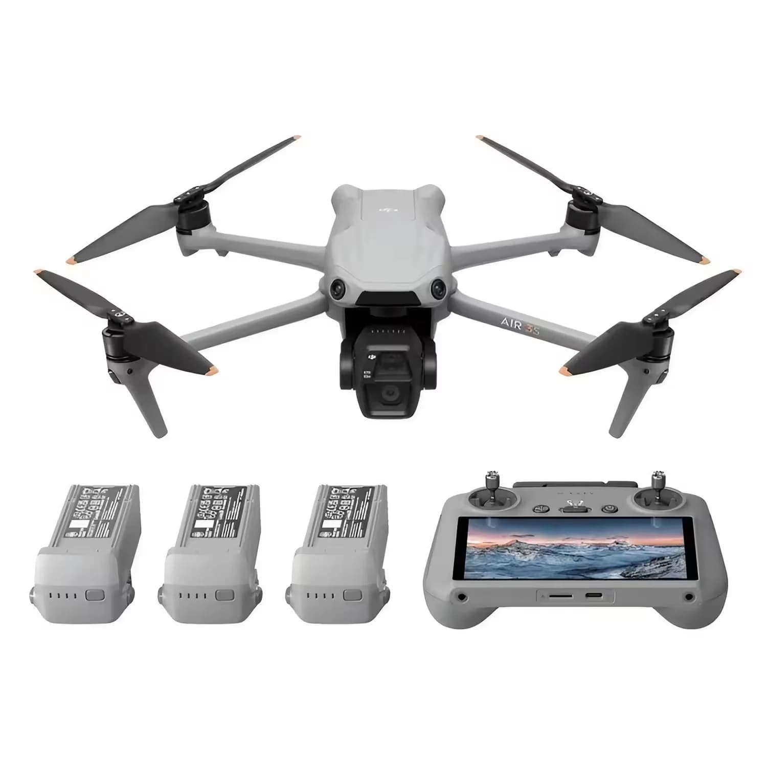 Drone DJI Air 3S Fly More Combo RC2 - (3 Baterias) (Com Tela)