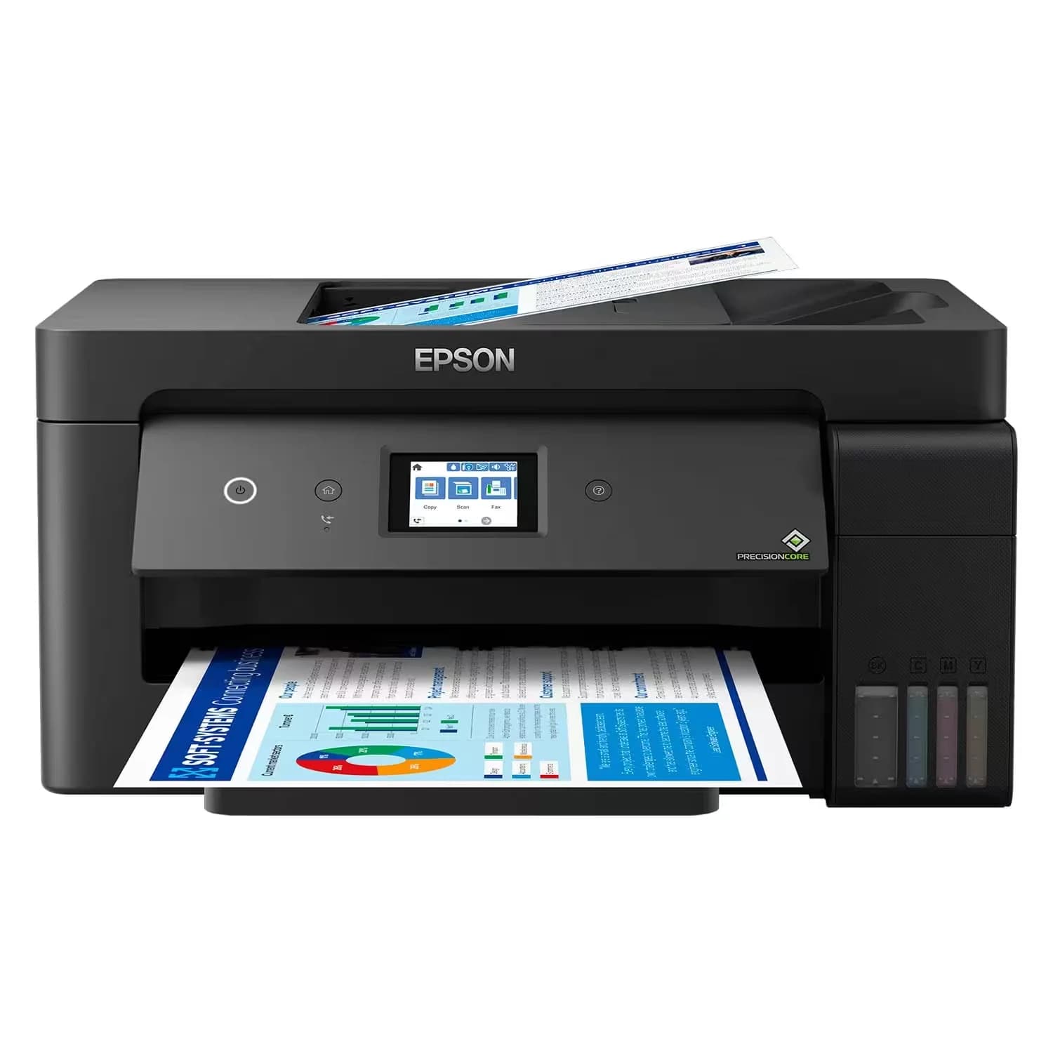 Epson Impressora Multifuncional Epson Ecotank L1415 Em Bivolt Preto