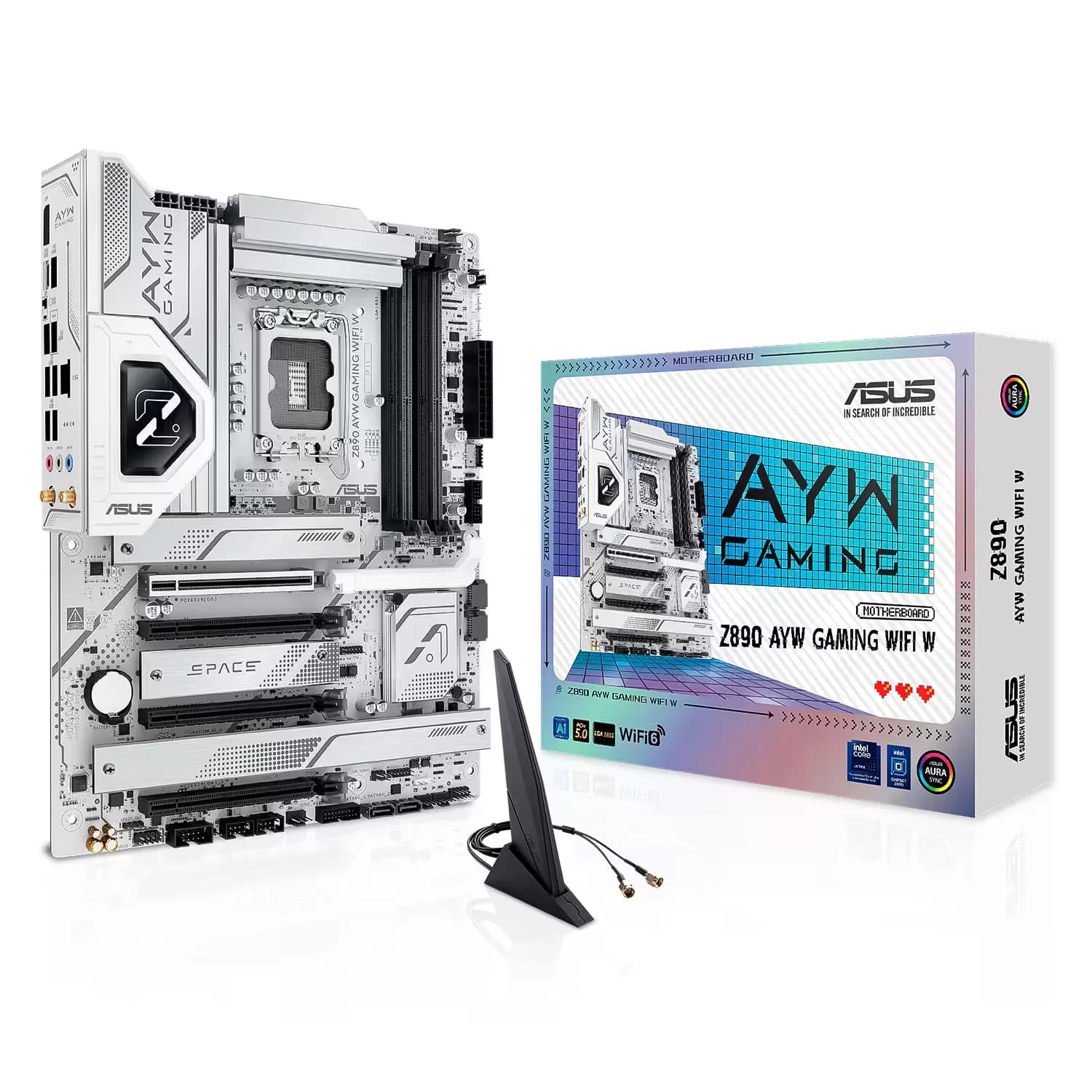 Intel Placa Mãe Asus Prime Z890-P DDR5 Socket LGA1851 Chipset Intel Z890 ATX