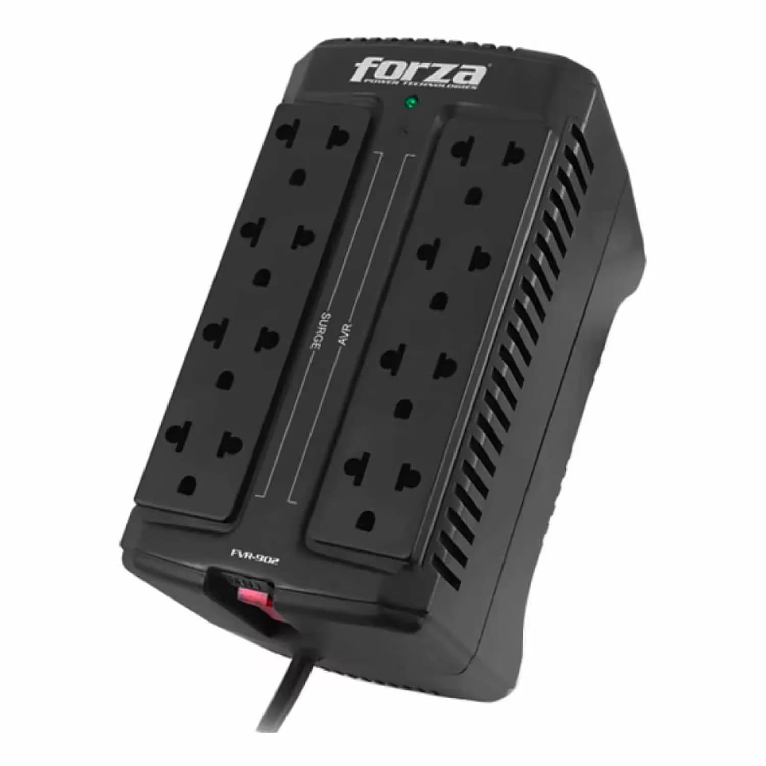 Forza Estabilizador Forza Fvr 900VA 200V Preto