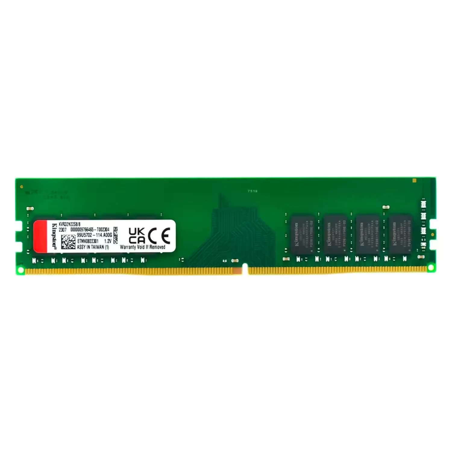 Acessório · Kingston Memória RAM Kingston 8GB DDR4 3200MHz - KVR32N22S8L/8