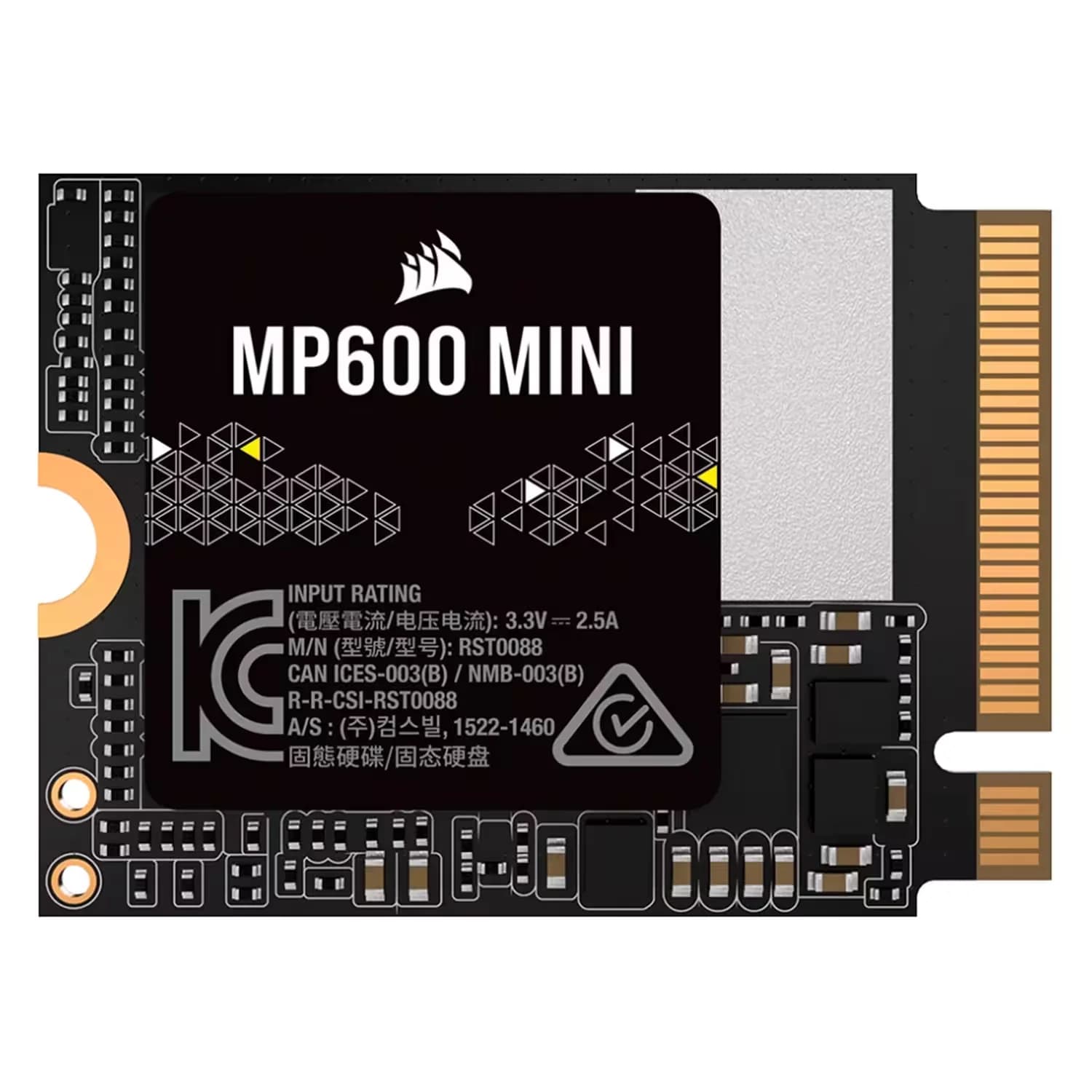 Acessório · Corsair SSD M.2 Corsair MP600 Mini 2TB NVMe PCIe Gen 4 - CSSD-F2000GBMP600MNR2