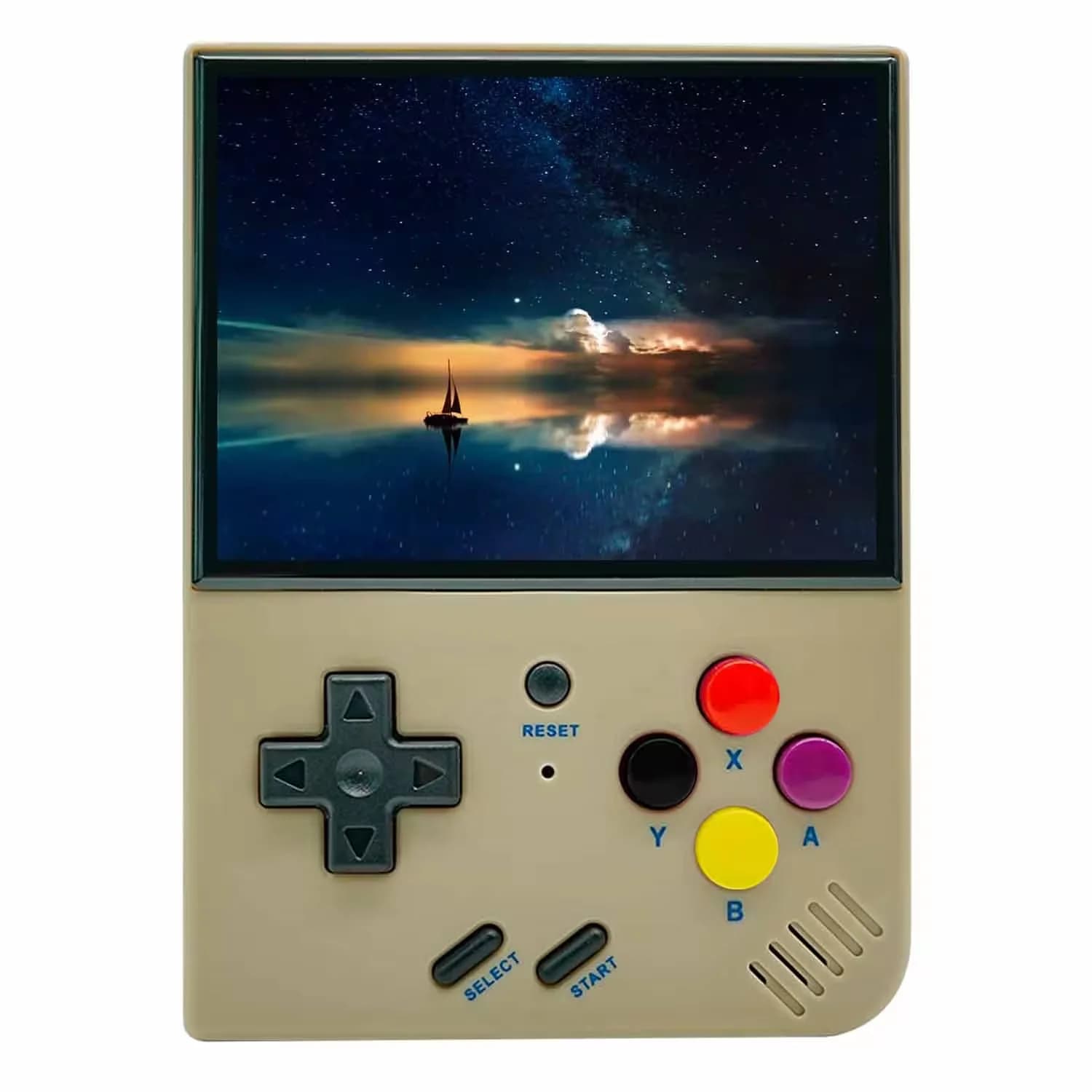 Console Portátil Game Player R33S Tela 3.5" - Bege