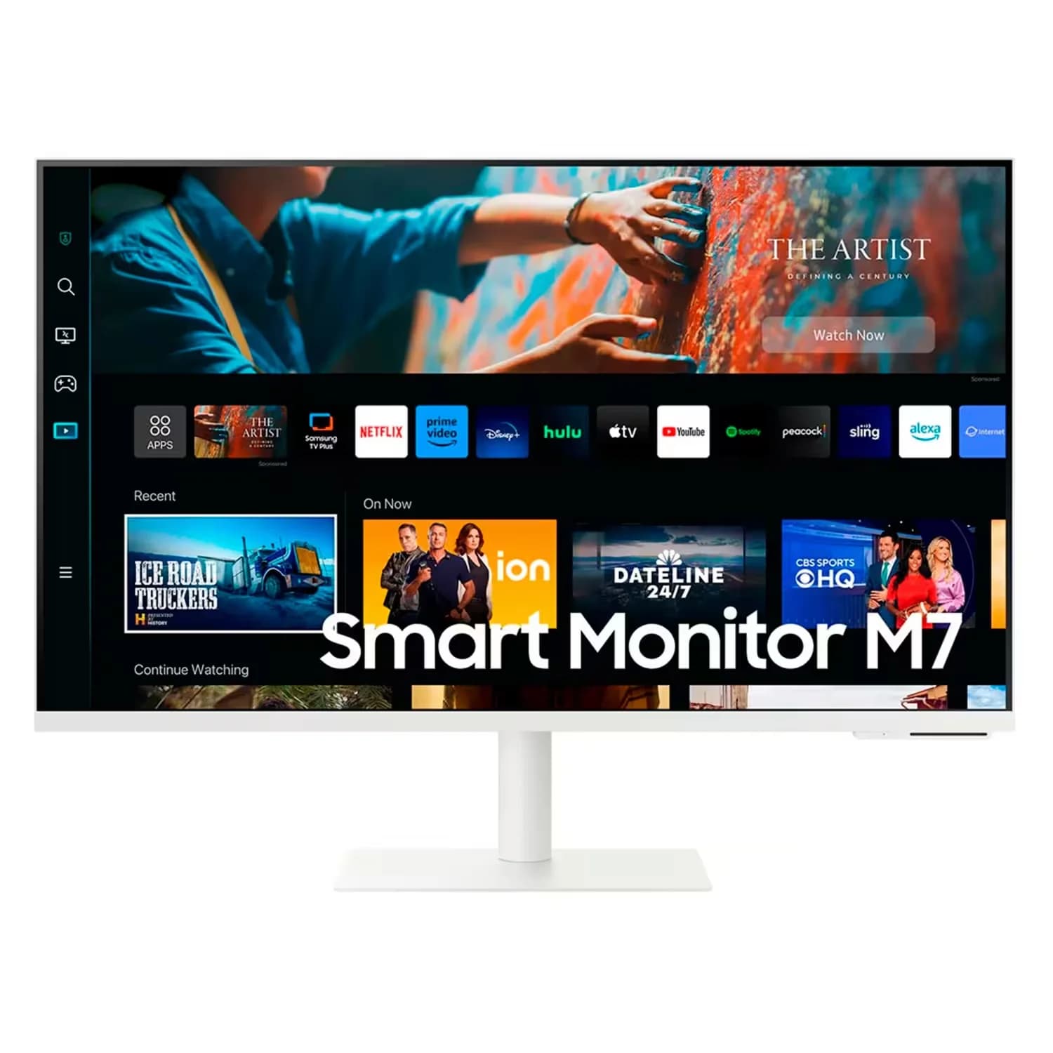 Acessório · Monitor Samsung M7 27'' 4K Smart 4MS Alexa Dex Wi-Fi 5 Bluetooth 1-HDMI - LS27CM701UNXZA