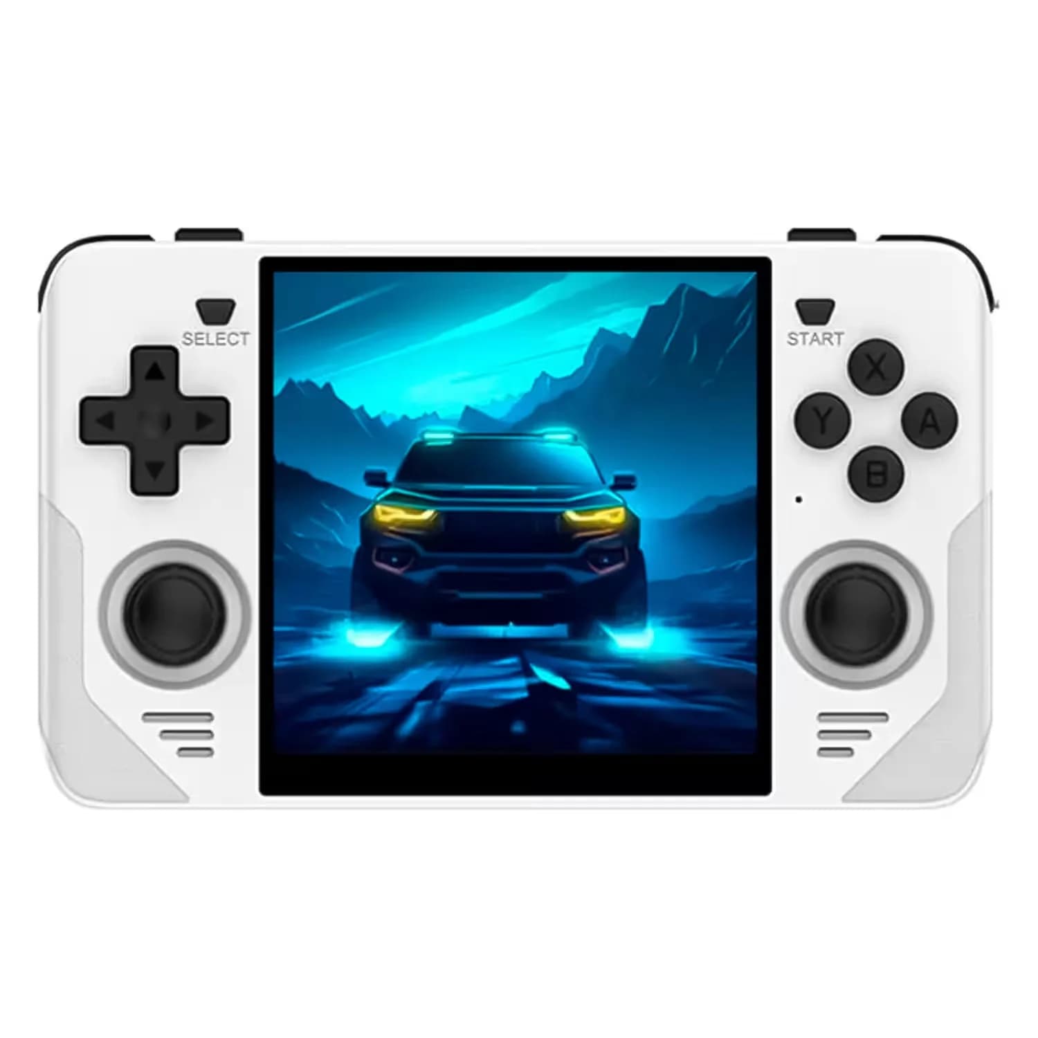 Powkiddy Console Portátil Powkiddy RGB30 64GB 10000 Jogos - Branco
