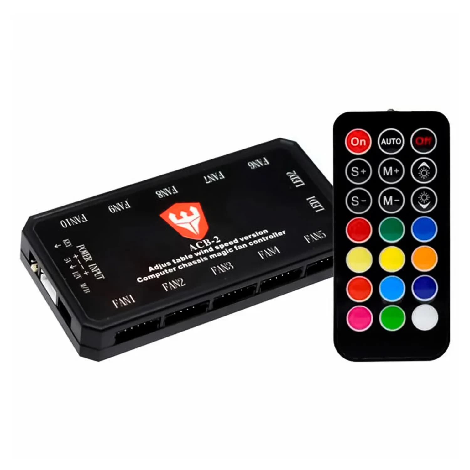 Satellite Controlador para Cooler Satellite ACB-2 RGB - Preto