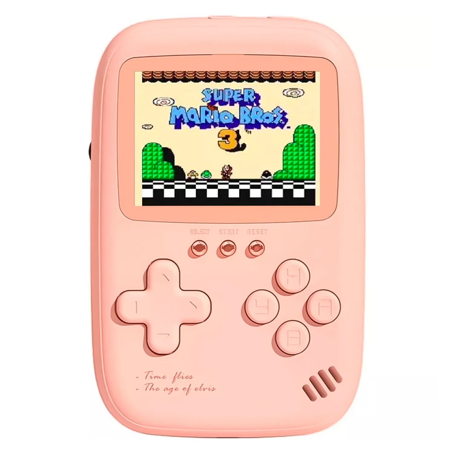 Console Portátil Game Box Power Bank DY-13 500 Jogos - Rosa