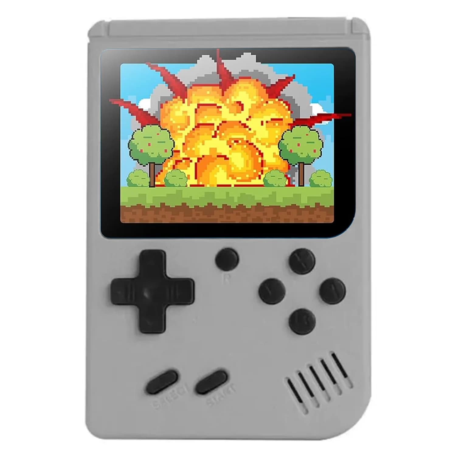 Console Portátil Game Boy Game Box Plus 500 Jogos + Controle - Cinza