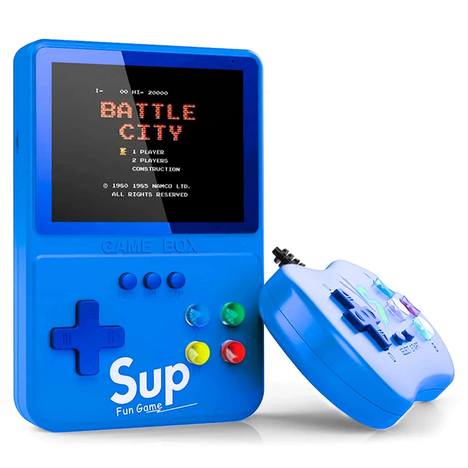 Console Portátil Game Boy Game Box Plus K31 500 Jogos - Azul
