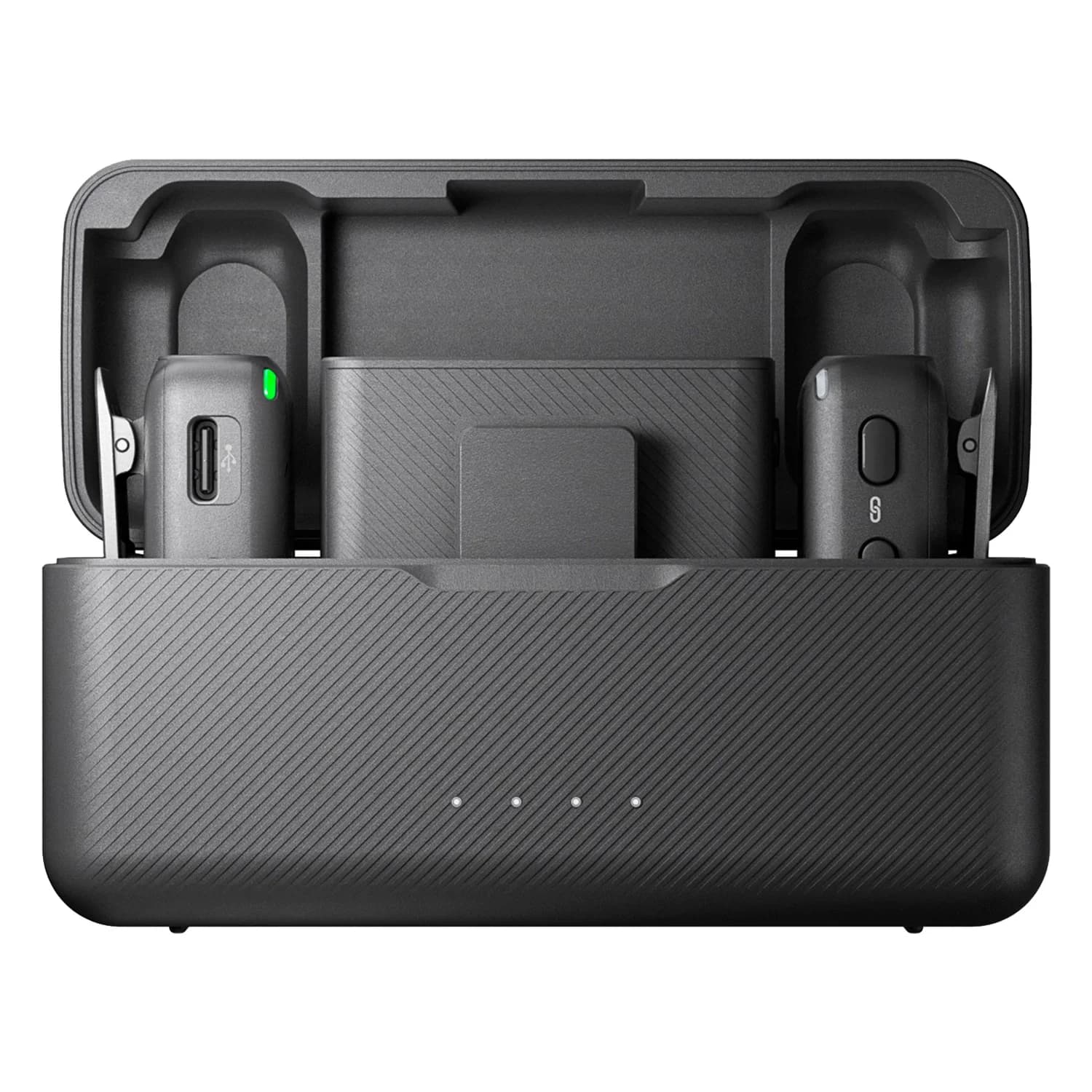 Dji Microfone Lapela Dji Mic Tx Rx Case Preto