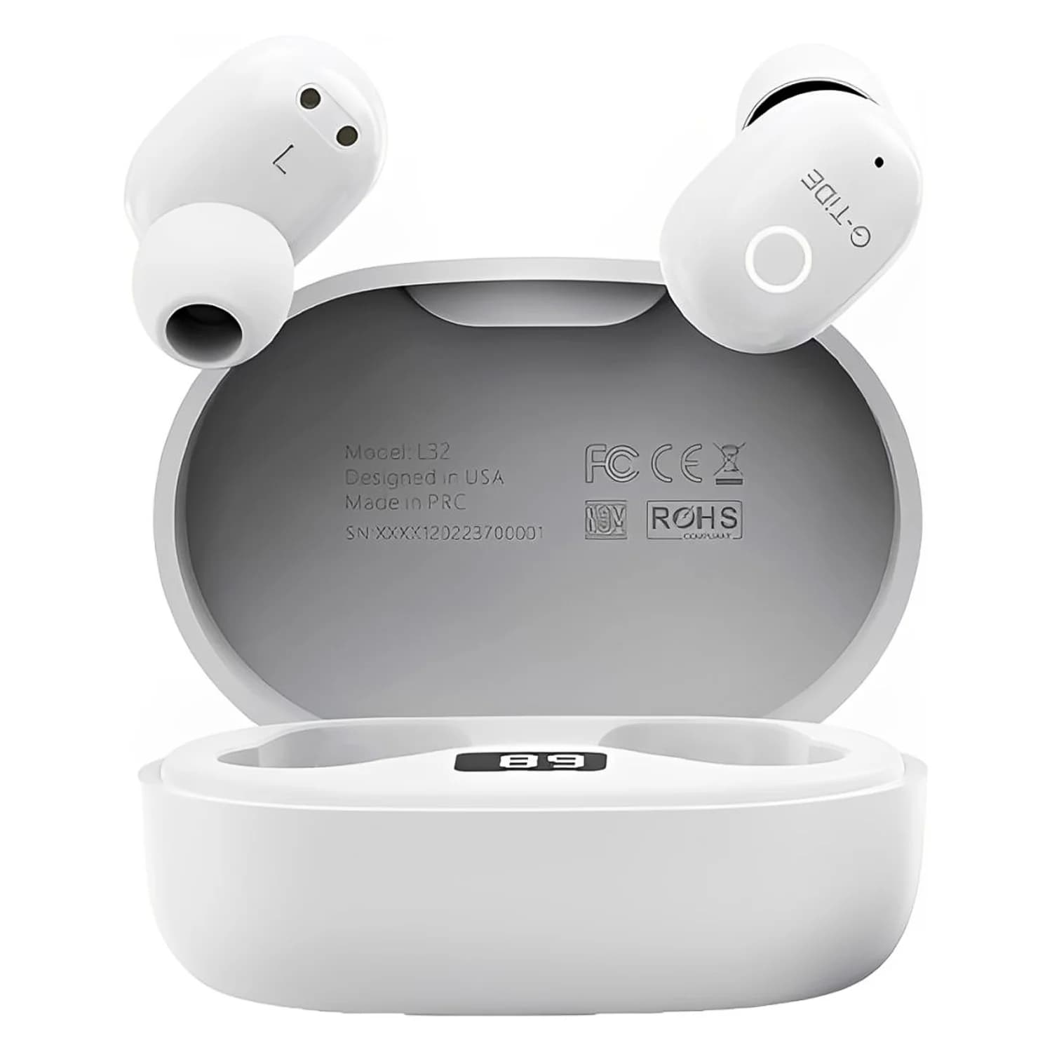 Fone de Ouvido G-Tide L32 Wireless - Branco