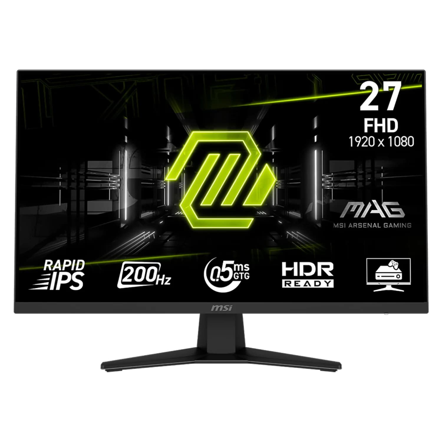 Acessório · MSI Monitor MSI MAG 255F E20 24.5" Full HD 200Hz HDMI DP - Preto