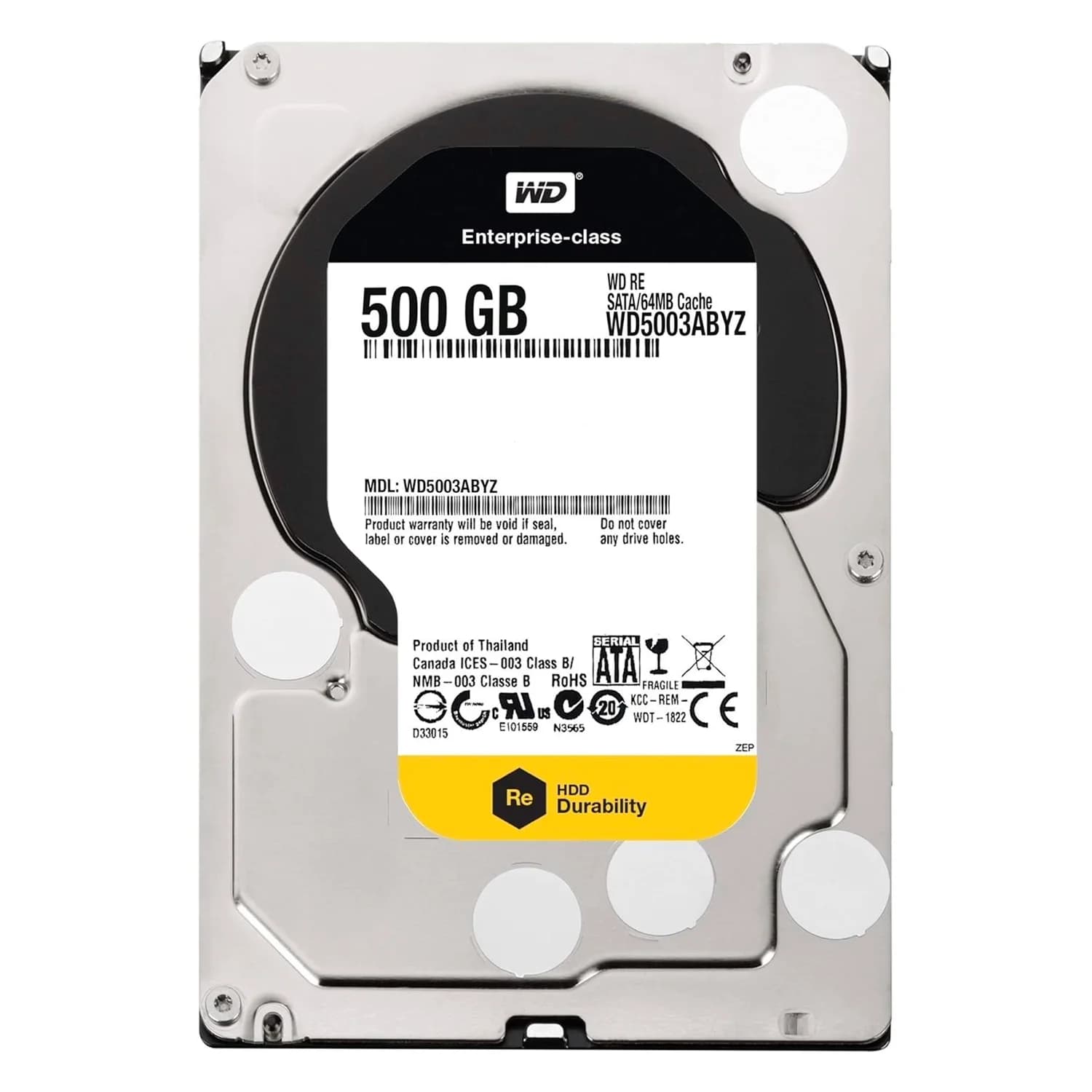 Western Digital HD Western Digital 500GB 3.5" SATA 3 - WD5003ABYZ