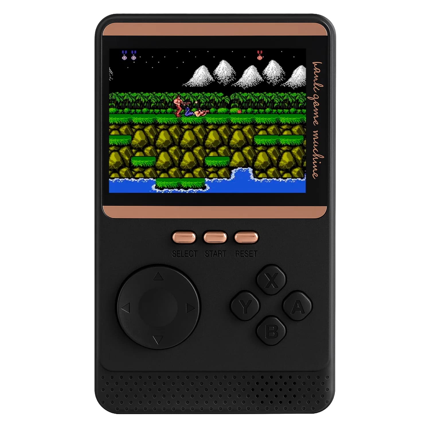 Console Gamebox Power Bank Q18 6000MAh 500 Jogos - Preto