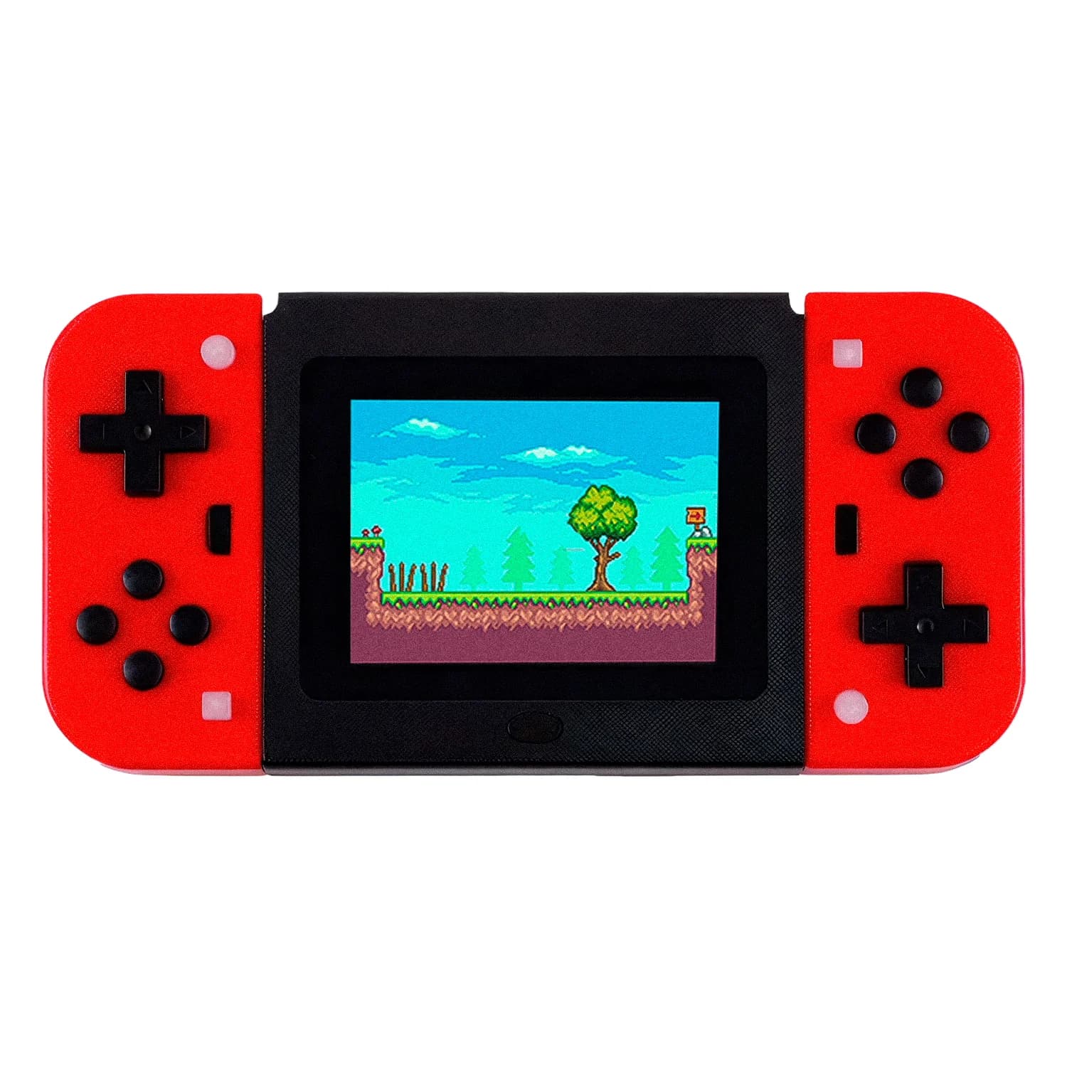 Nintendo Console Portátil Mini Switch H6 1000 Jogos 2 Controles Sem Fio - Vermelho