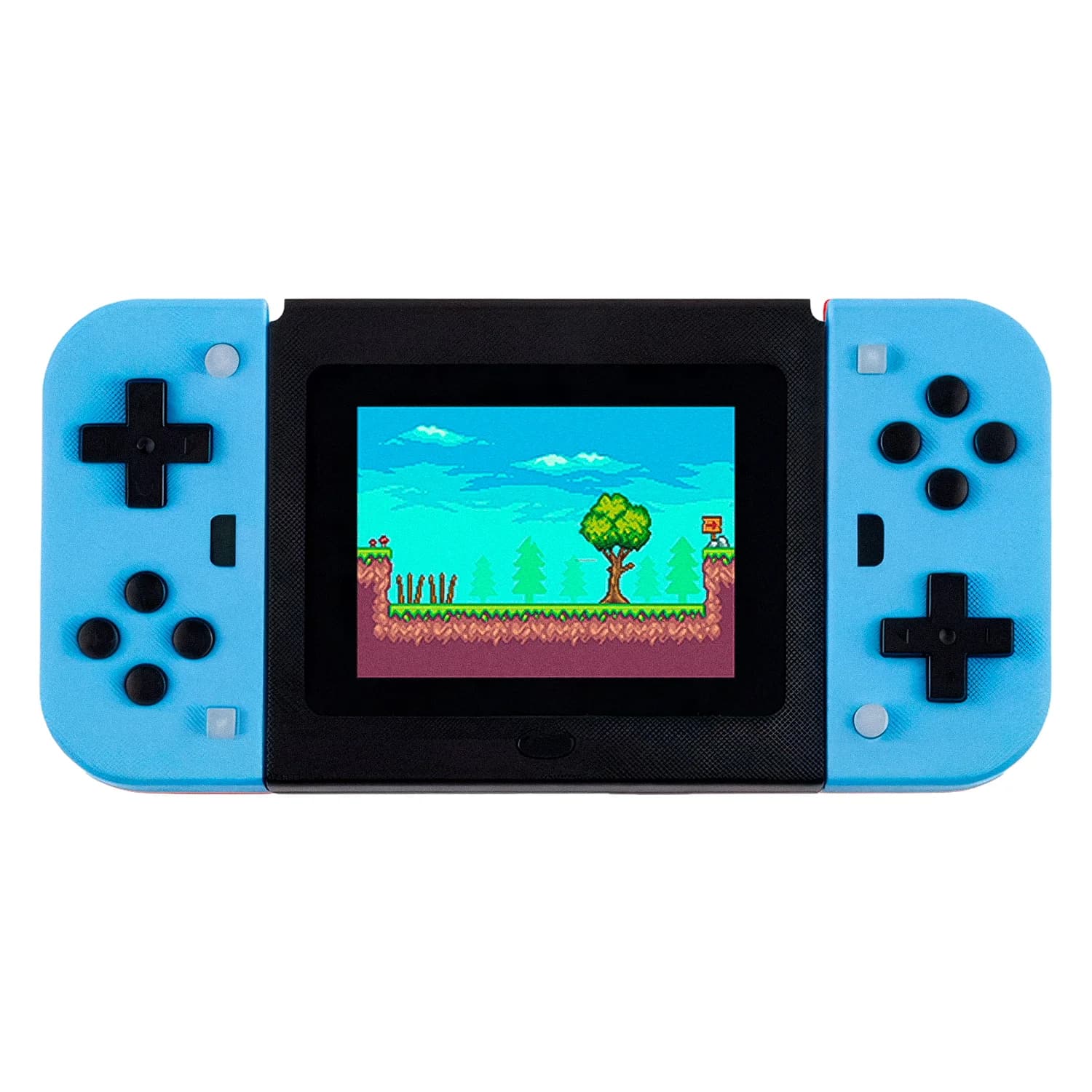 Nintendo Console Portátil Mini Switch H6 1000 Jogos 2 Controles Sem Fio - Azul
