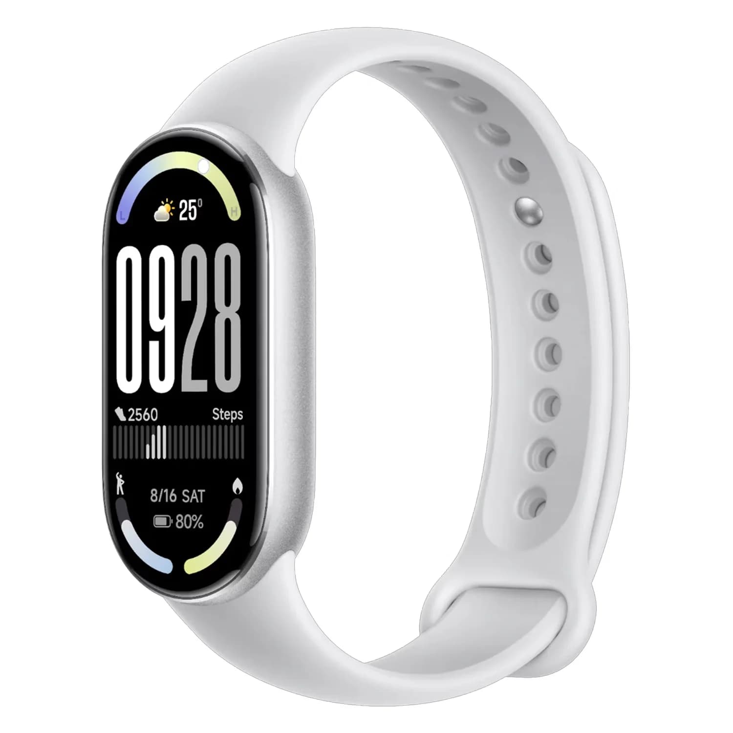 Xiaomi Pulseira Inteligente Smart Mi Band 10 M2459B1 - Prata