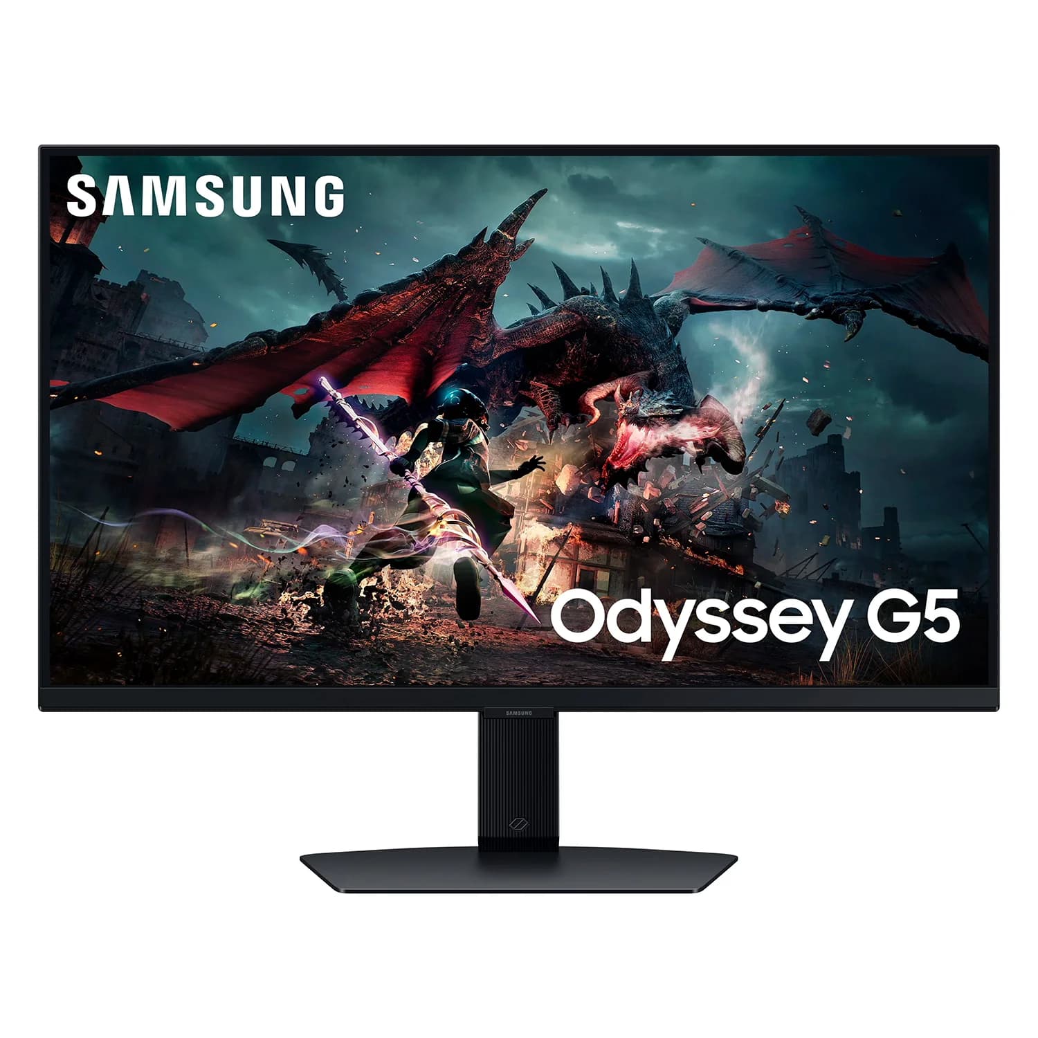 Samsung Monitor Samsung LS32DG502ENXZA 32" Odyssey G5 QHD 180Hz - Preto