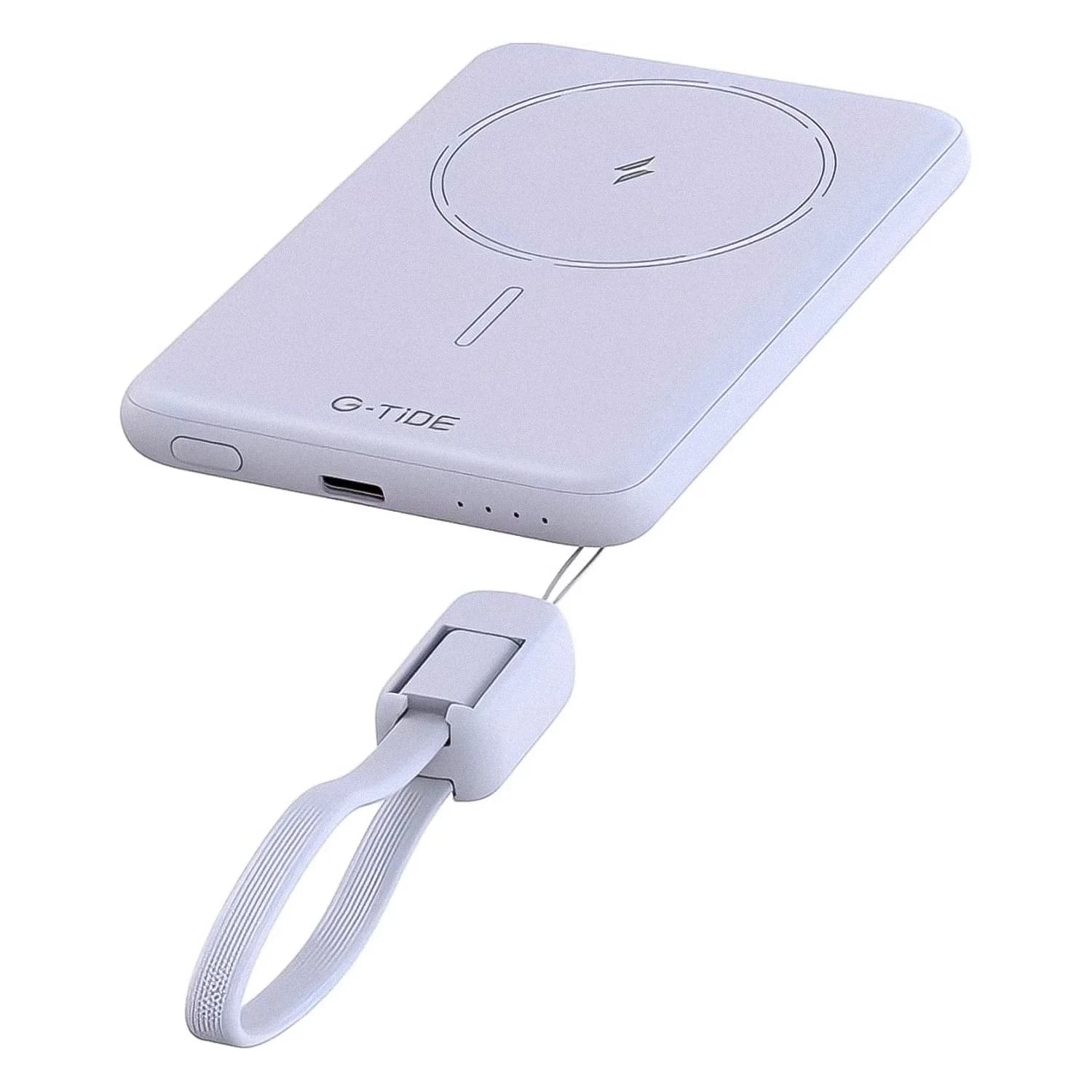 G-tide Carregador Portatil Tide Slim 5000MAH Usb Usb Roxo
