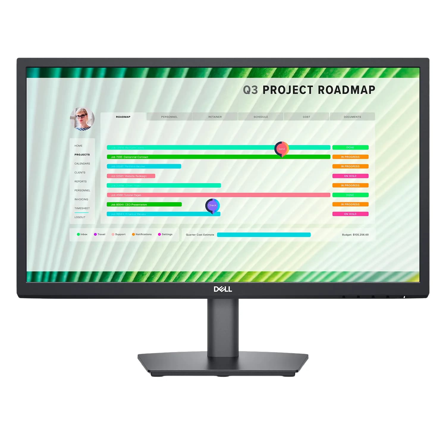 Acessório · Dell Monitor Dell E2223HV de 21,5" 60Hz VGA - Preto