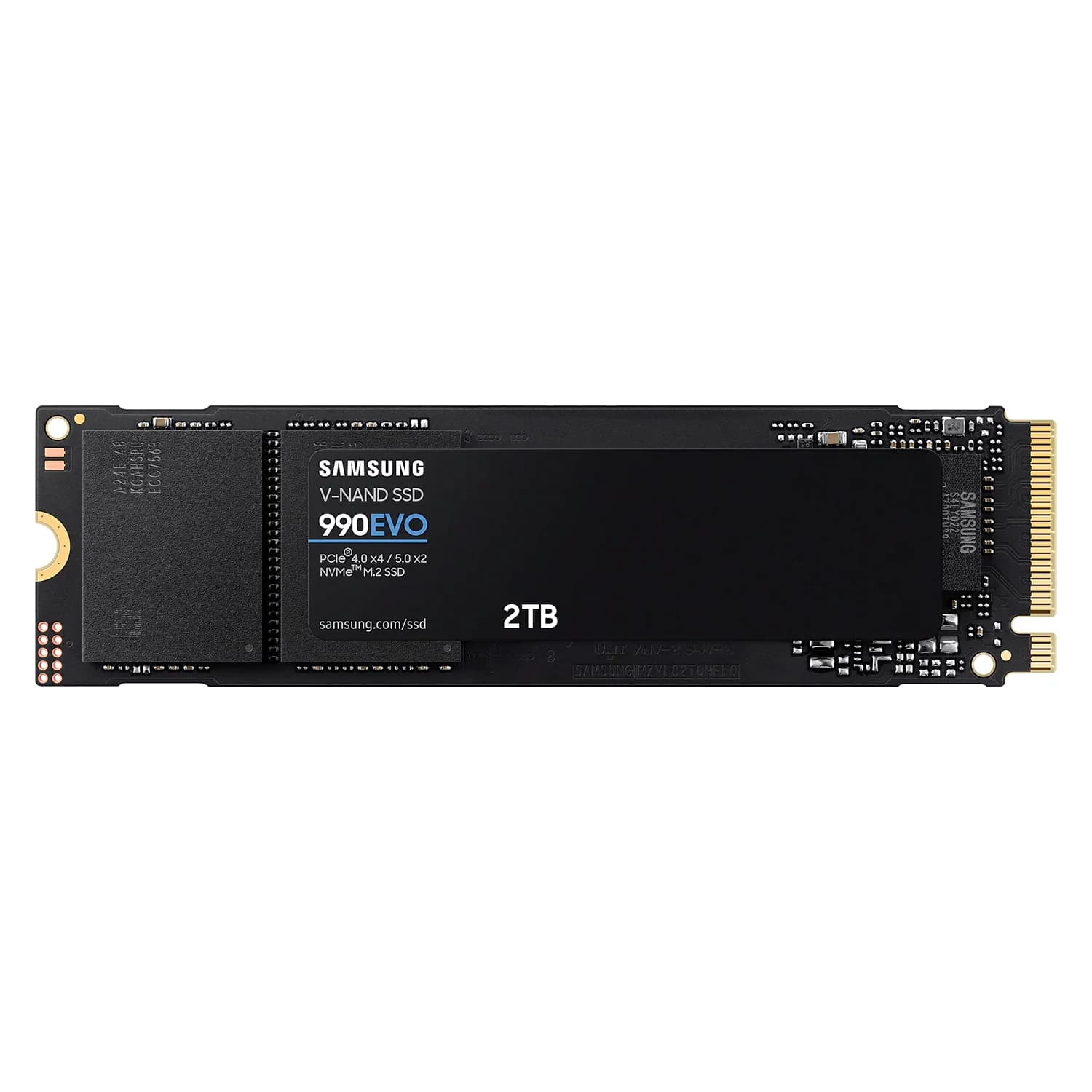 Samsung SSD M.2 Samsung 990 EVO 2TB NVMe PCIe 4.0 - MZ-V9E2T0B/AM