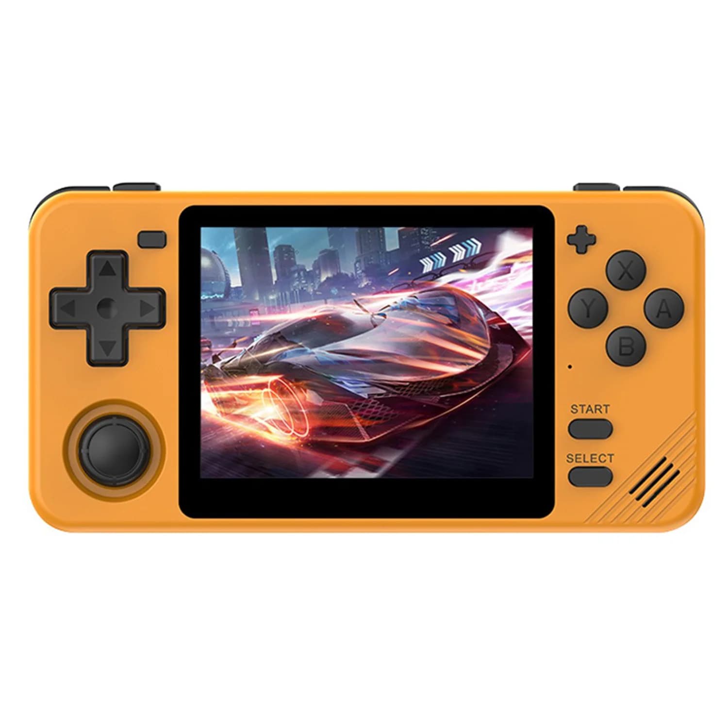 Powkiddy Console Portátil Powkiddy RGB10X 128GB Tela 3.5" - Amarelo
