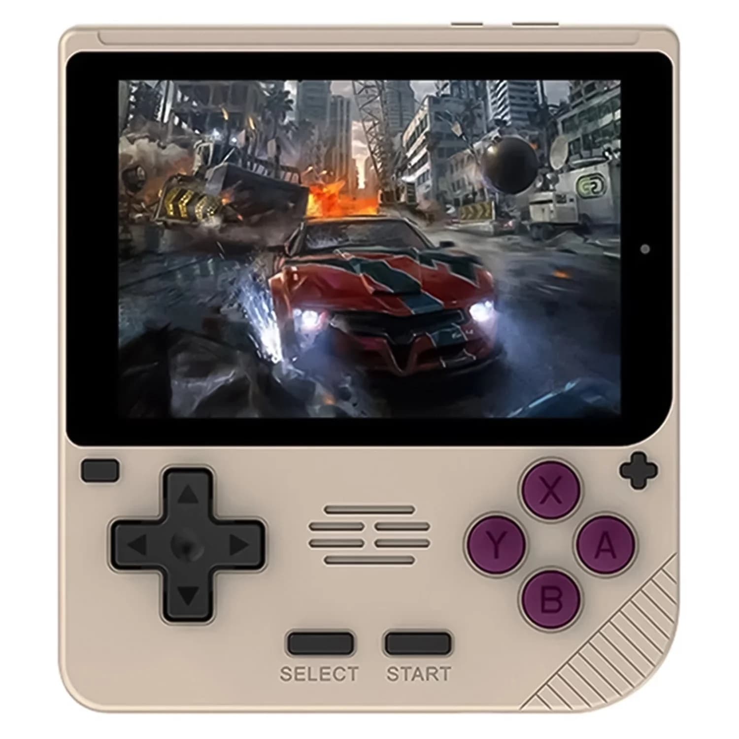 Powkiddy Console Portátil Powkiddy V10 64GB Tela 3.5" - Khaki
