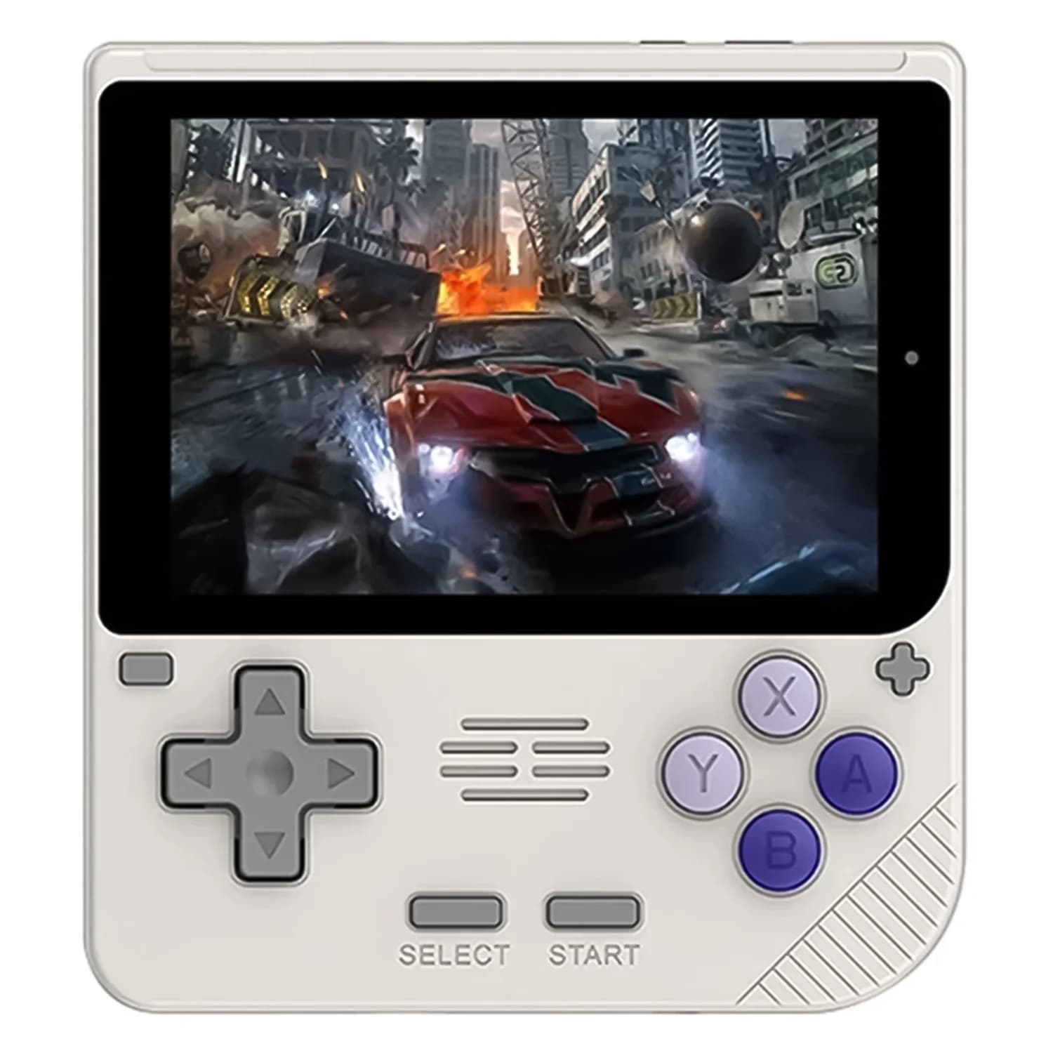 Powkiddy Console Portátil Powkiddy V10 64GB Tela 3.5" - Cinza