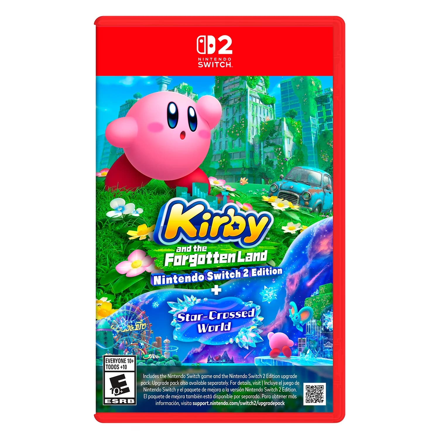 Nintendo Jogo Kirby and the Forgotten Land + Star-Crossed World para Nintendo Switch 2