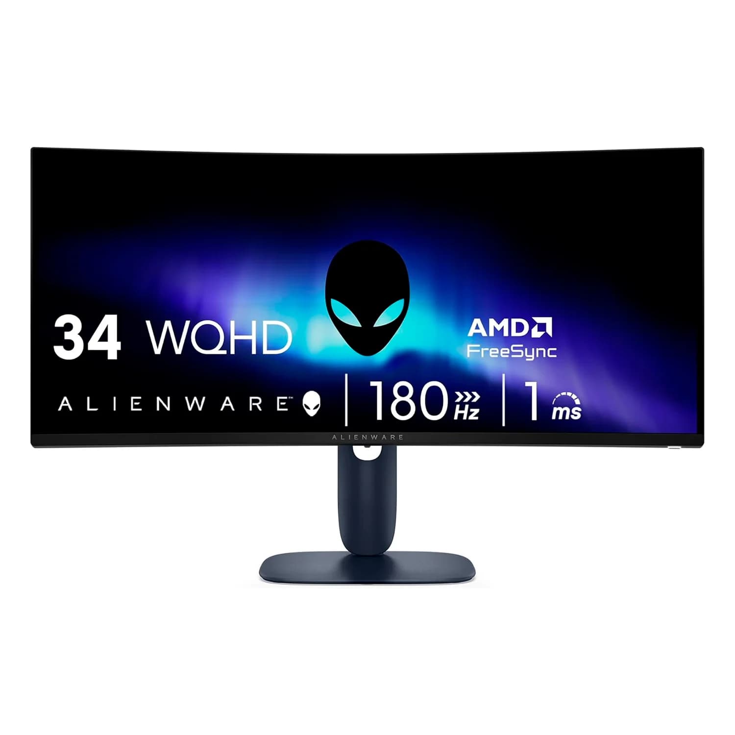 Acessório · Dell Monitor Gamer Dell Alienware AW3425DW 34" WQHD Curvo 180Hz VA - Preto