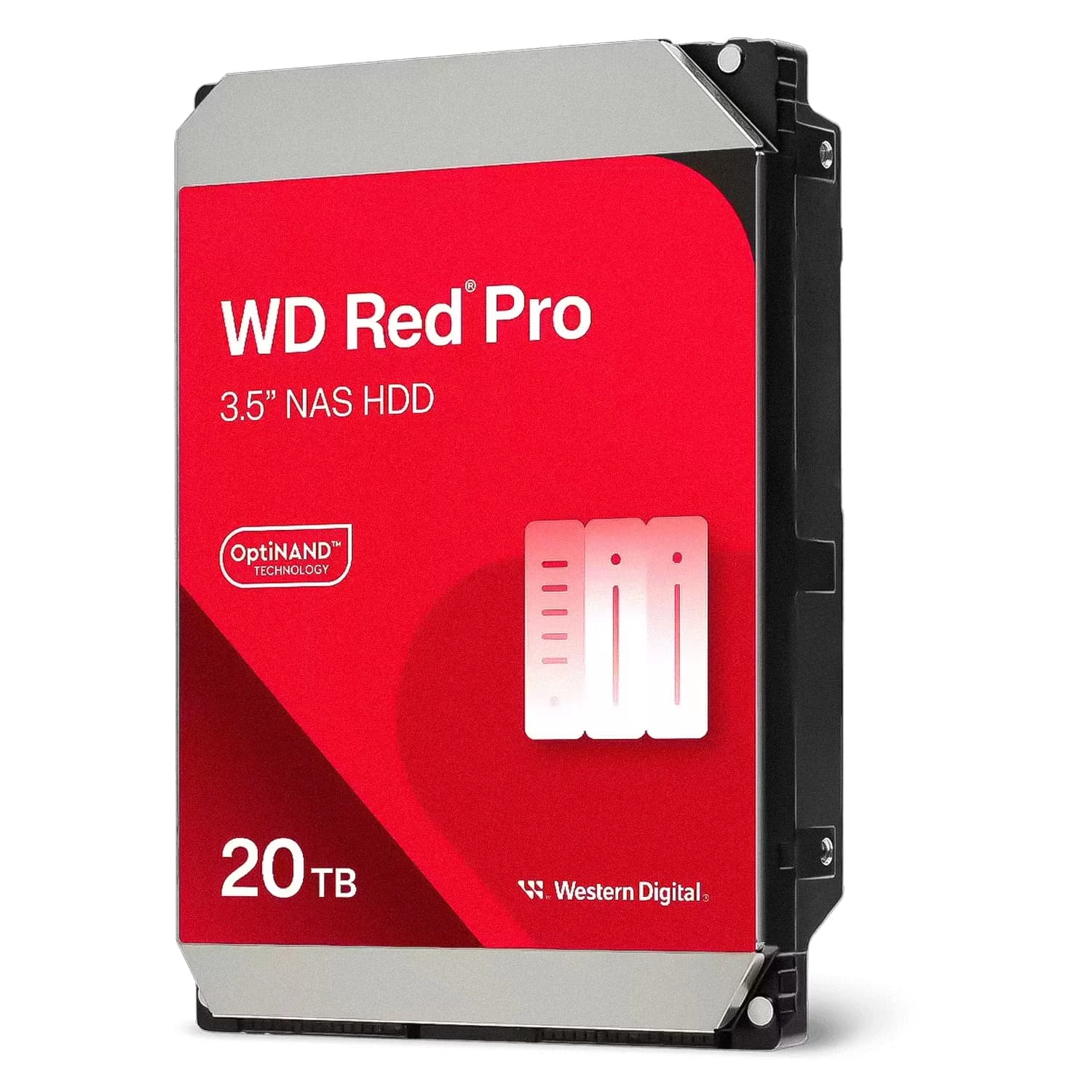 Acessório · Western Digital HD Western Digital WD Red Pro NAS 3.5" 20TB SATA 3 7200PRM - WD202KFGX