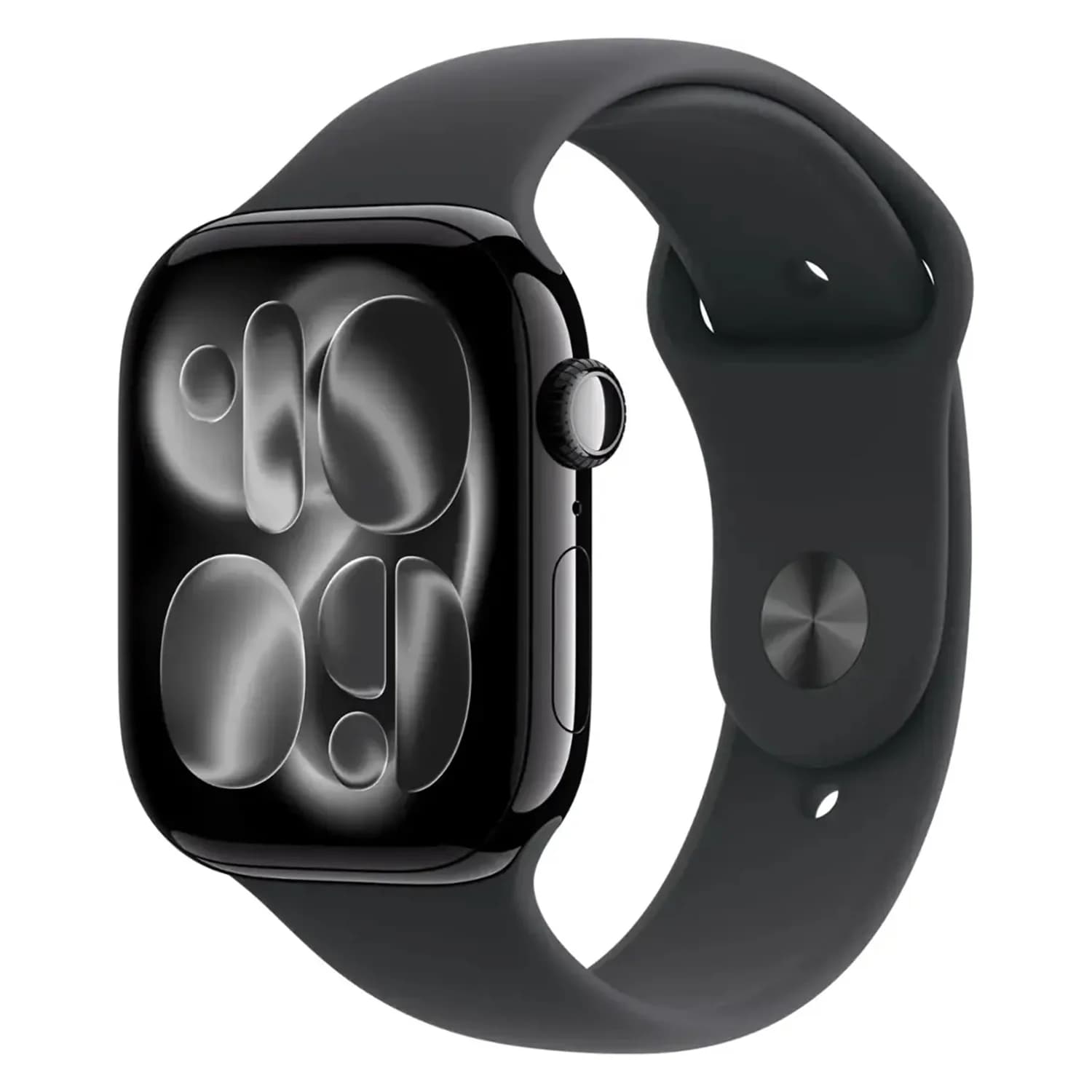 Apple Watch Series 11 MEQT4LW/A Caixa Alumínio 42mm Preto Brilhante - Esportiva Preto