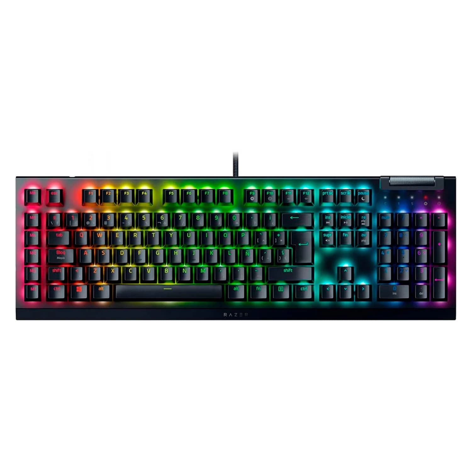 Razer Teclado Gamer Razer Blackwidow V4 X RZ03-04702800-R311 RGB Switch Yellow - Preto
