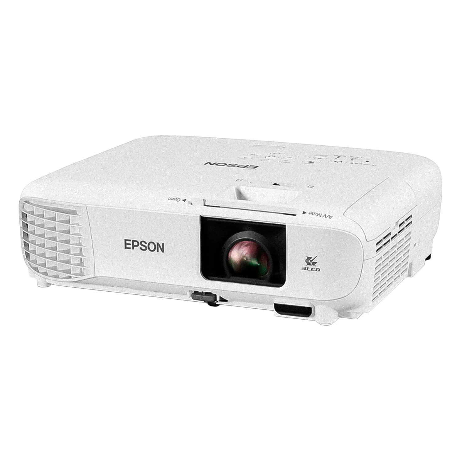 Epson Projetor Epson Powerlite E24 Lcd Lumens Hdmi Branco
