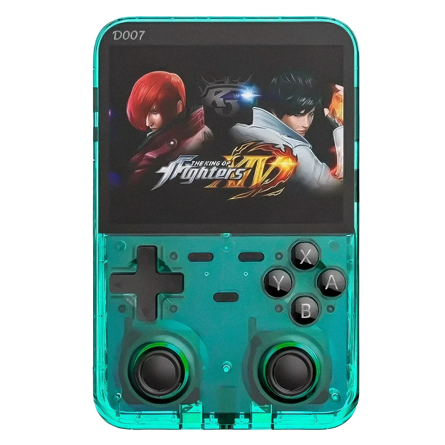 Console Portátil D-007 Plus Pro 64GB Tela 3.5" - Verde Transparente