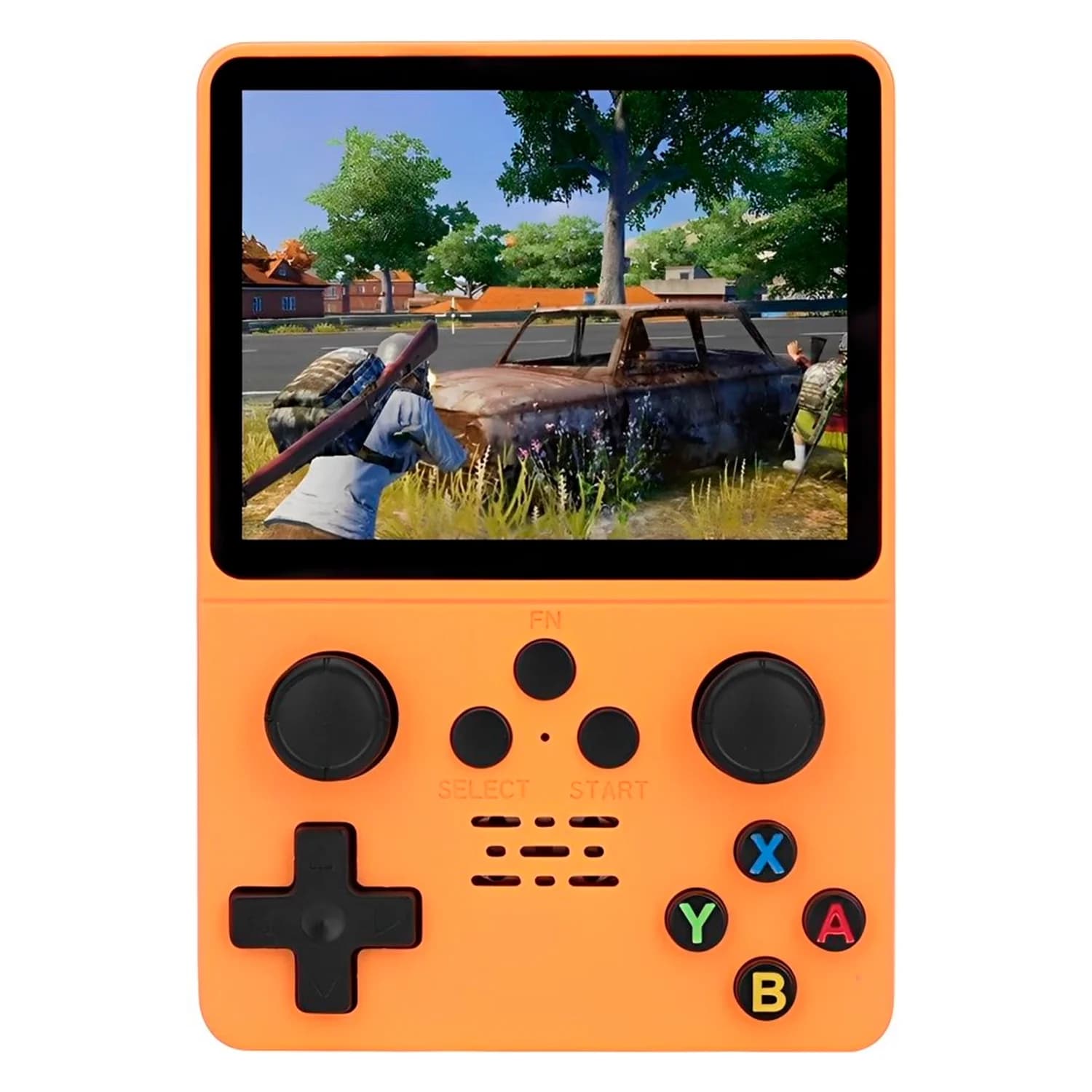 Console Portátil R35S 128GB Tela 3.5" - Laranja