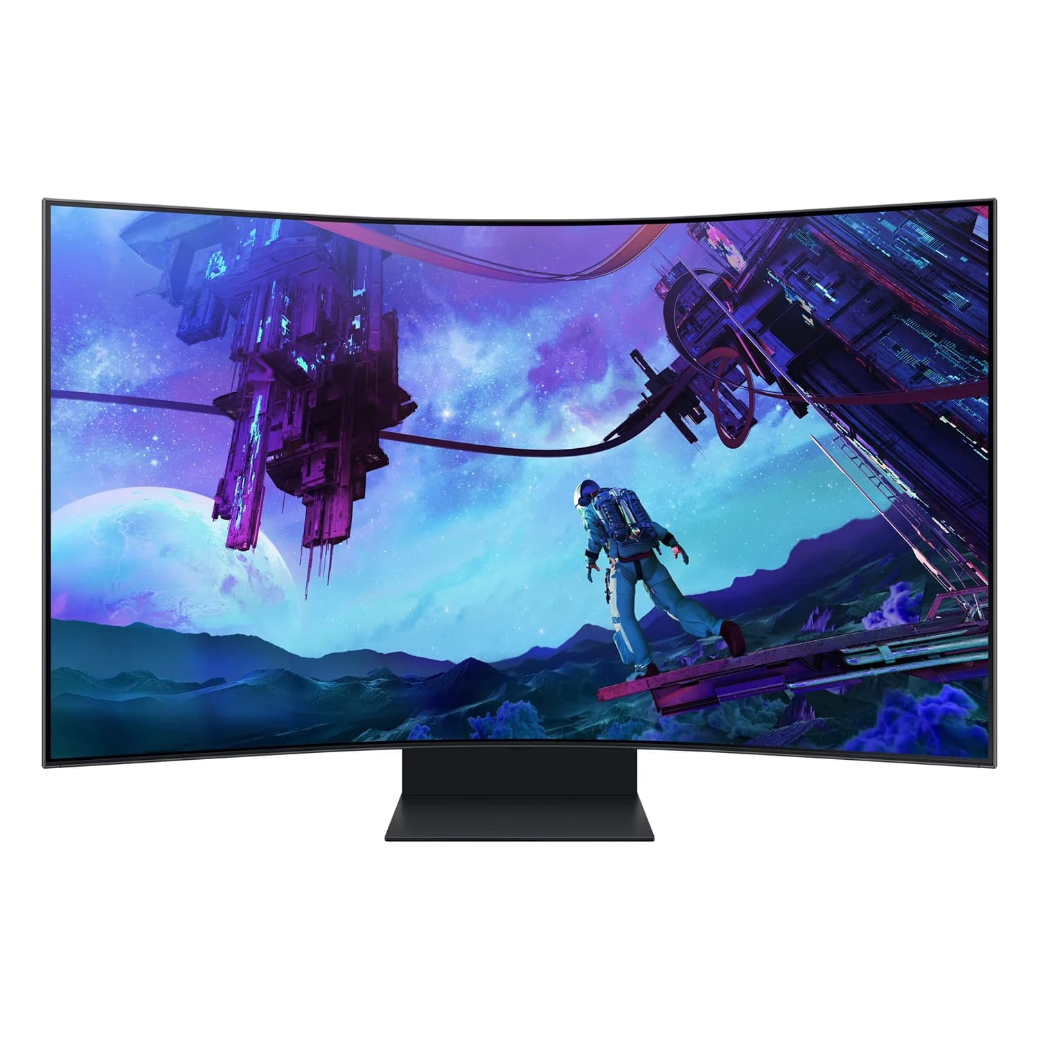 Acessório · Samsung Monitor Curvo Odyssey Ark G97NC 4K Uhd 165HZ 1MS Quantum Mini Led LS55CG970NNXGO Roma Shopping Seu Destino Compras No Paraguai