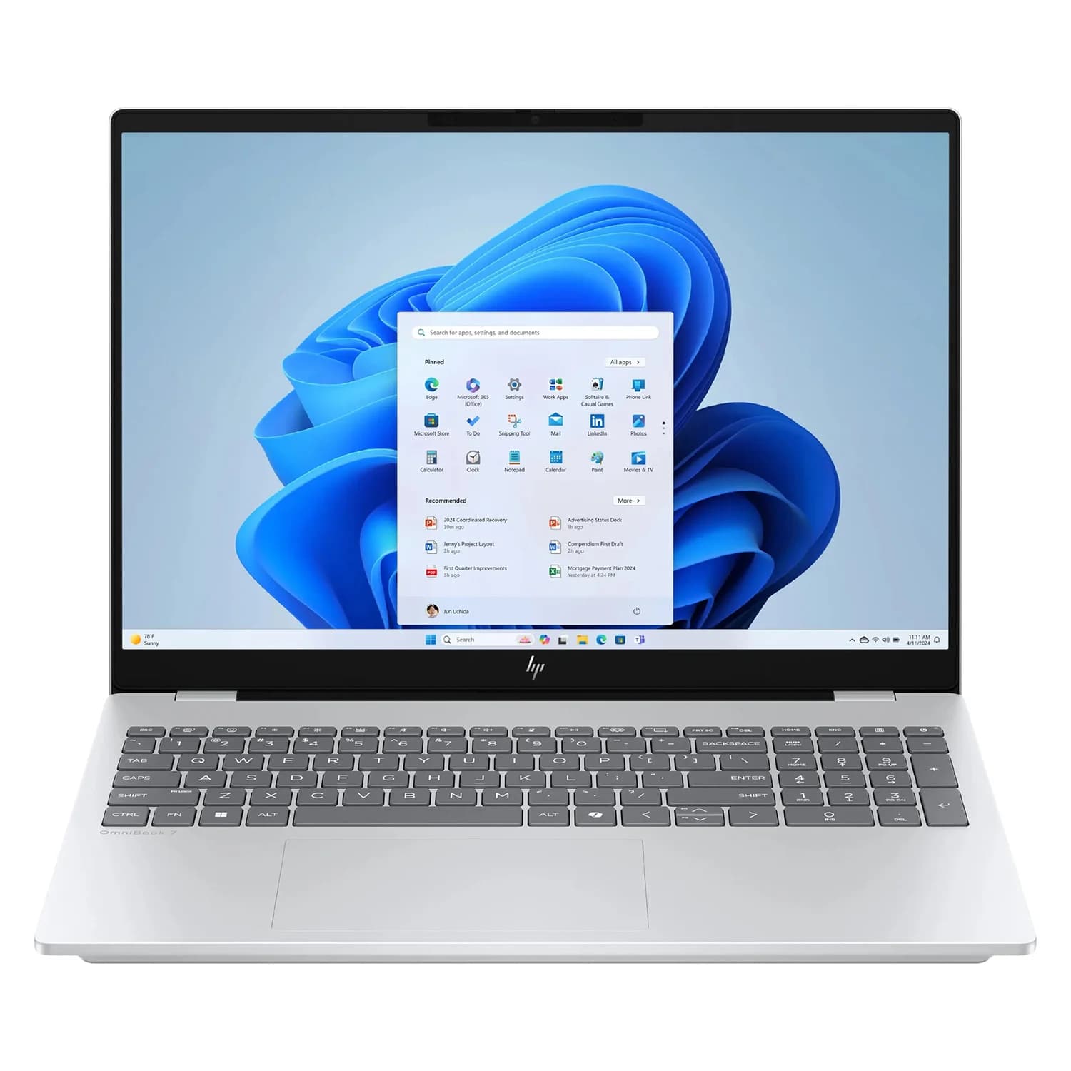 Hp Omnibook AU0070WM Ultra 256V Touch Caja Fea 512GB Prata