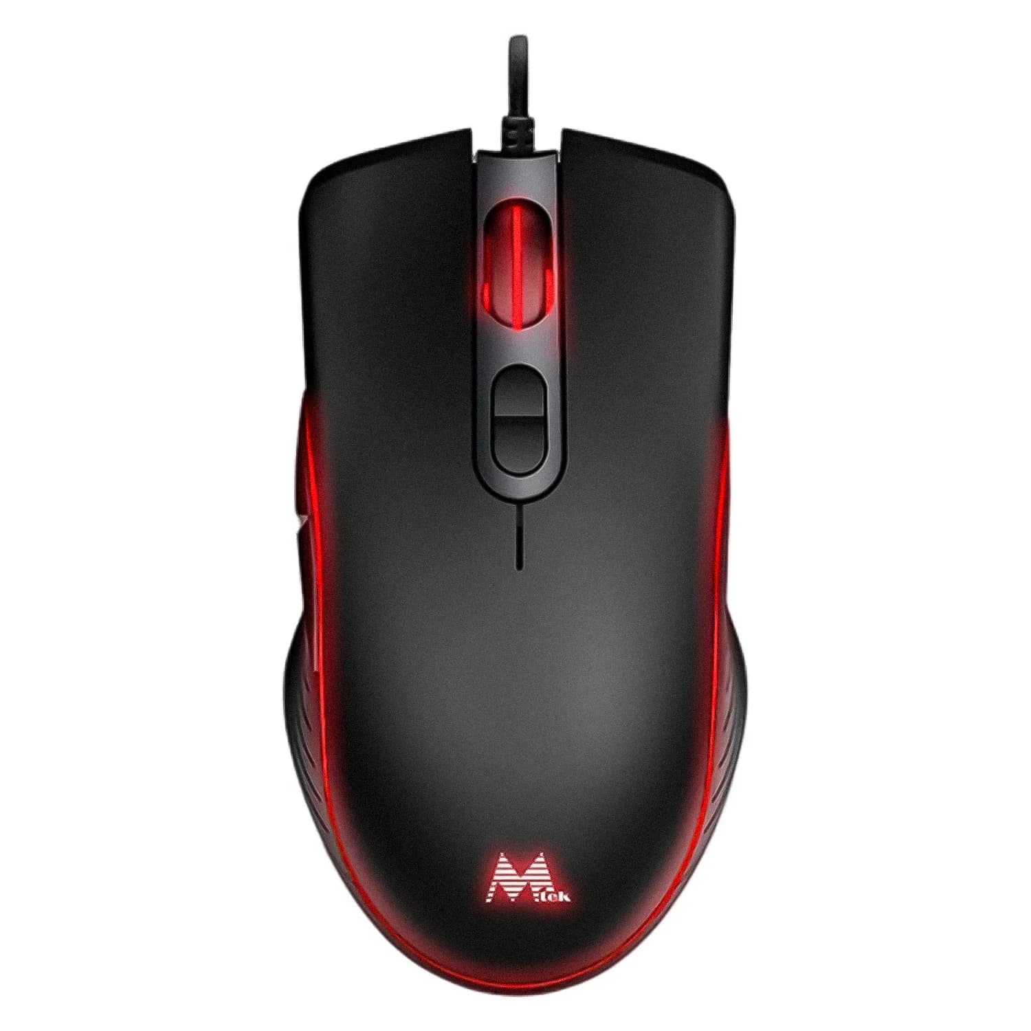 Mtek Mouse Gamer Mtek MSG-6098LR 3200 DPI USB RGB - Preto