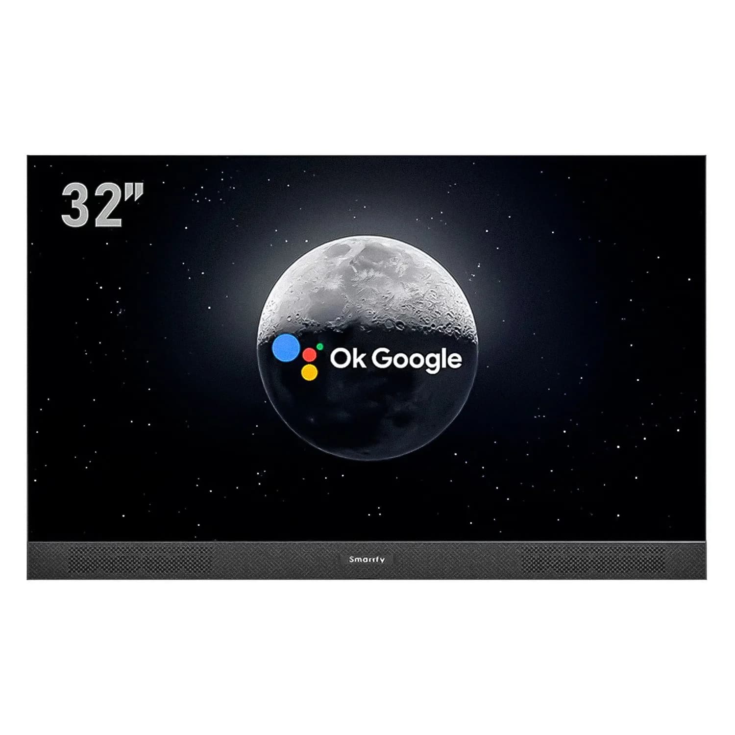 Smart TV Smartfy GTV32 32" Full HD Google TV + Soundbar - Preto