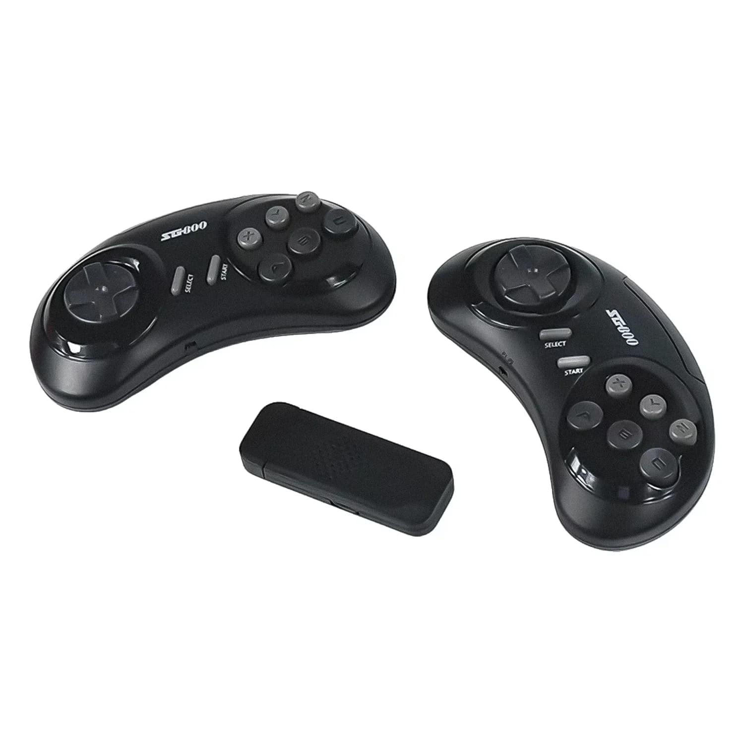 Nintendo Console Sega SG800 Game Stick 4K 5000 Jogos 2 Controles - Preto