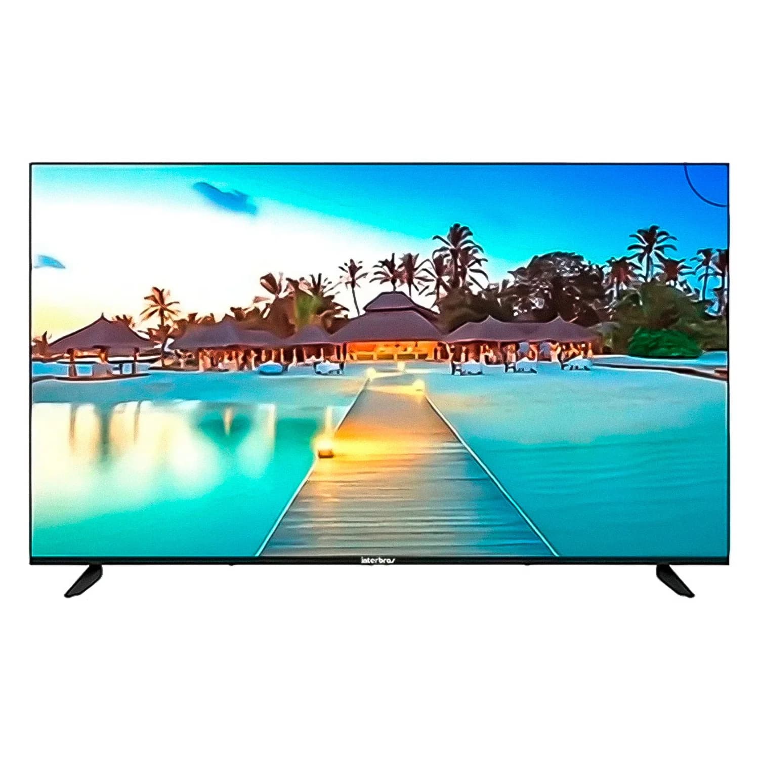 Samsung Smart TV Interbras IN5500TV 55" QLED HD Android WiFi - Preto
