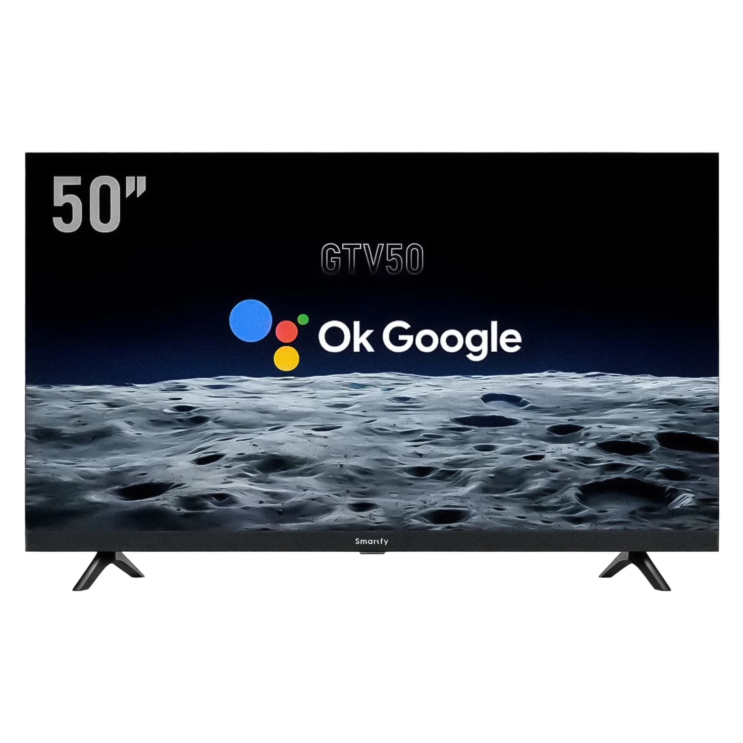 Smart TV Smartfy GTV5020 4K Ultra HD Google TV WiFi - Preto