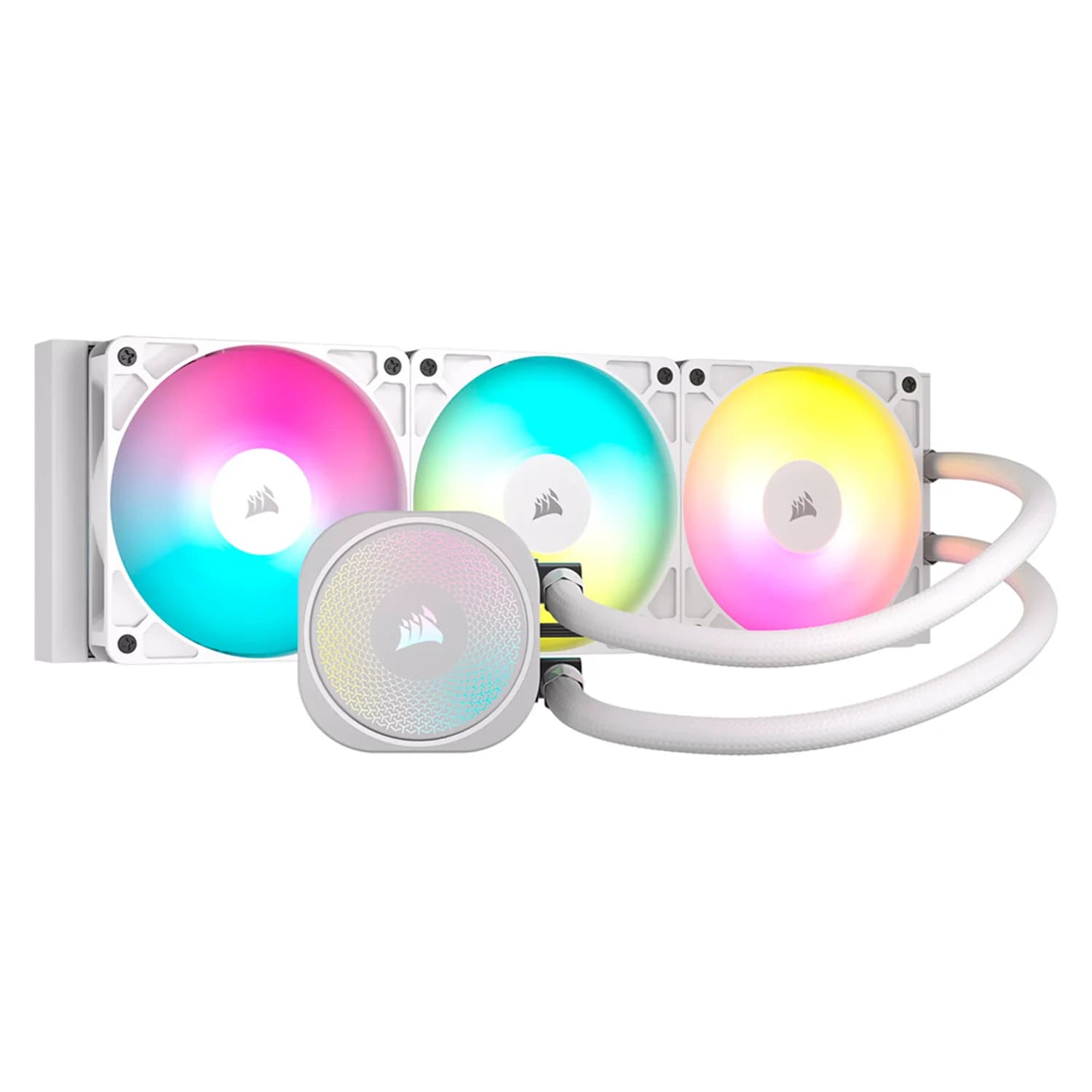 Corsair Water Cooler para Processador Corsair Nautilus 360 RS CW-9060095-WW ARGB - Branco