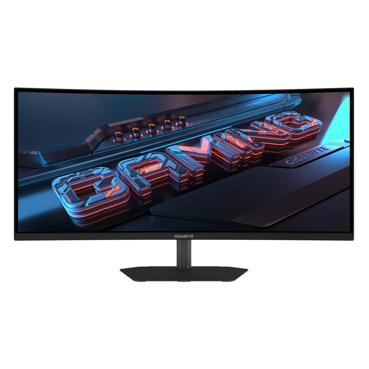 Acessório · Gigabyte Monitor Gamer Gigabyte GS34WQCA 34" QHD Curvo 120Hz VA - Preto