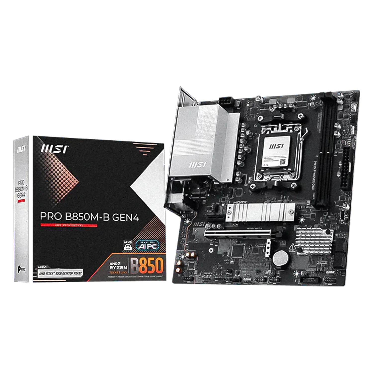 Msi Placa Mae Msi Pro B850M GEN4 Socket AM5 Socket DDR5