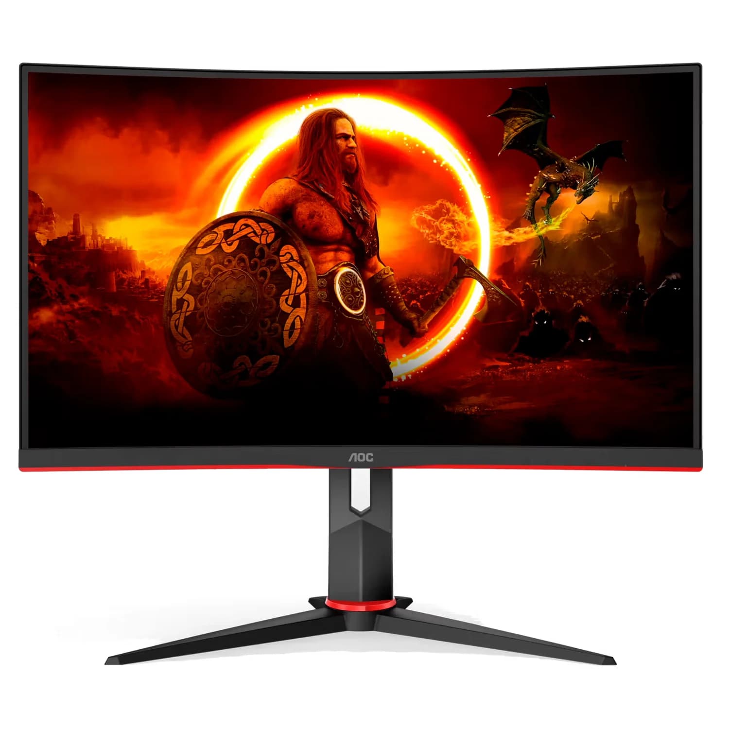 Acessório · Aoc Monitor Aoc C24G2 Full Curvo 165HZ Ips Preto
