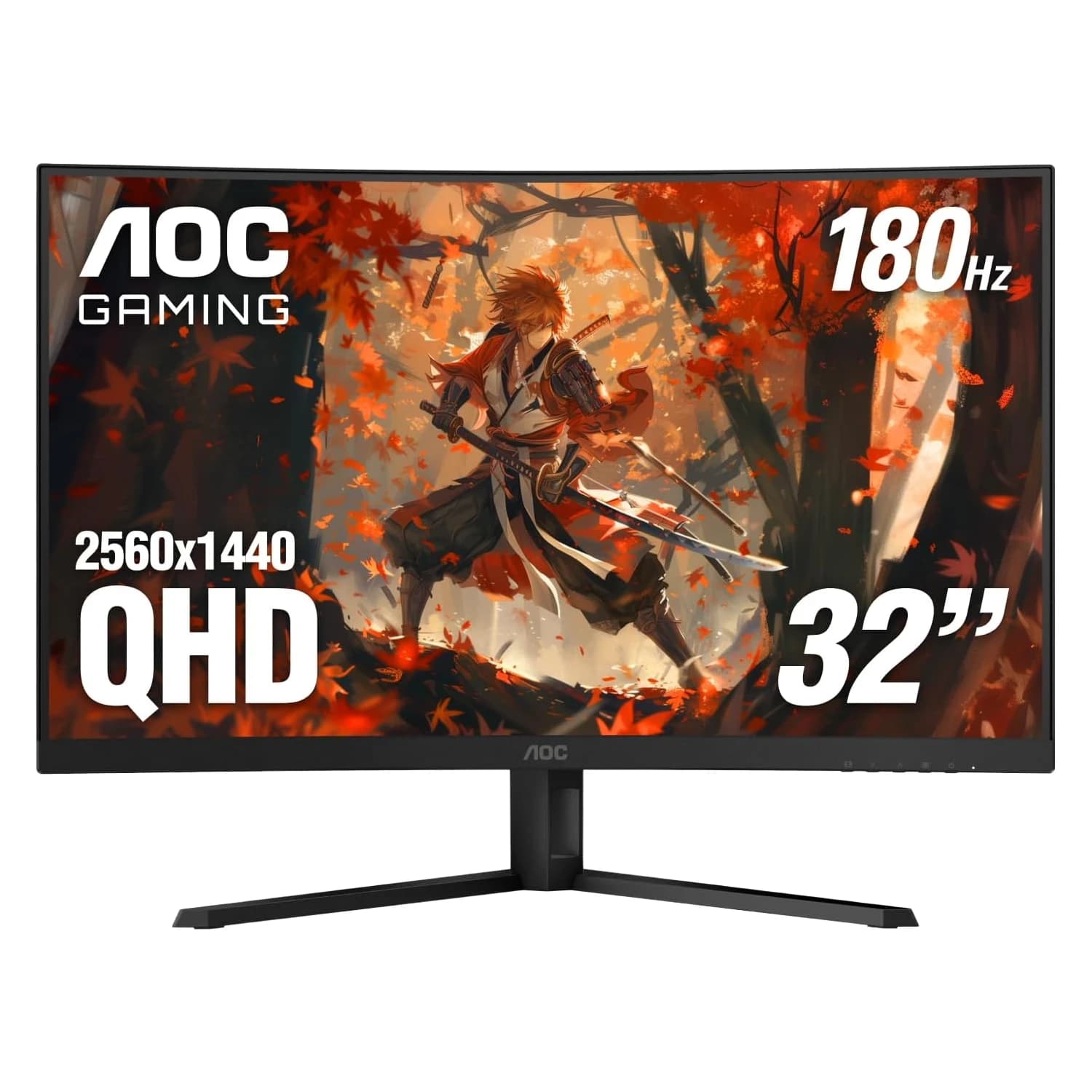 Acessório · Aoc Monitor Aoc CQ32G4VE 2K Qhd Curvo 180HZ Va Preto